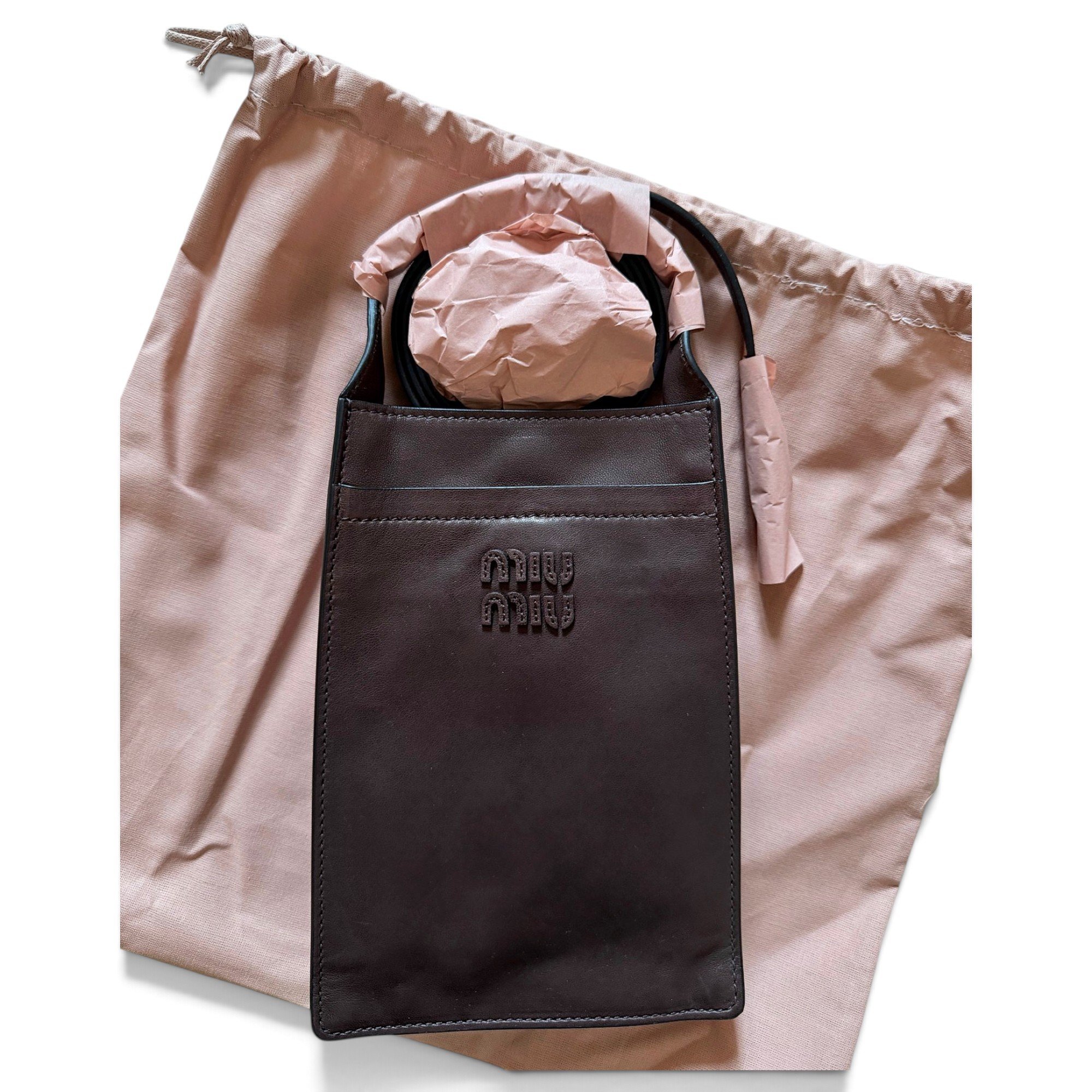 Leather crossbody bag