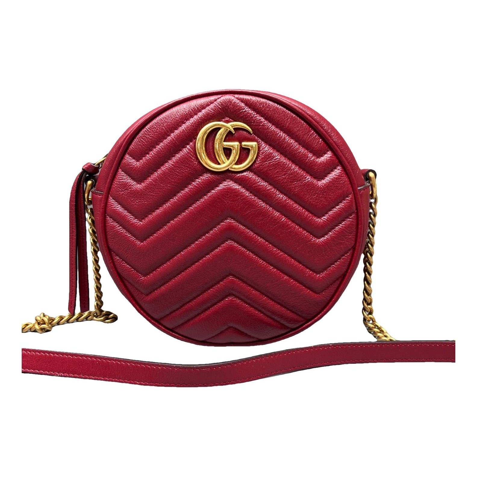 GG Marmont Circle leather handbag