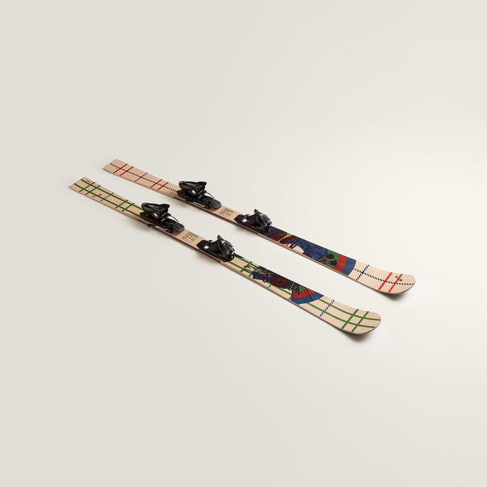 Off Piste Pair Of Alpine Skis