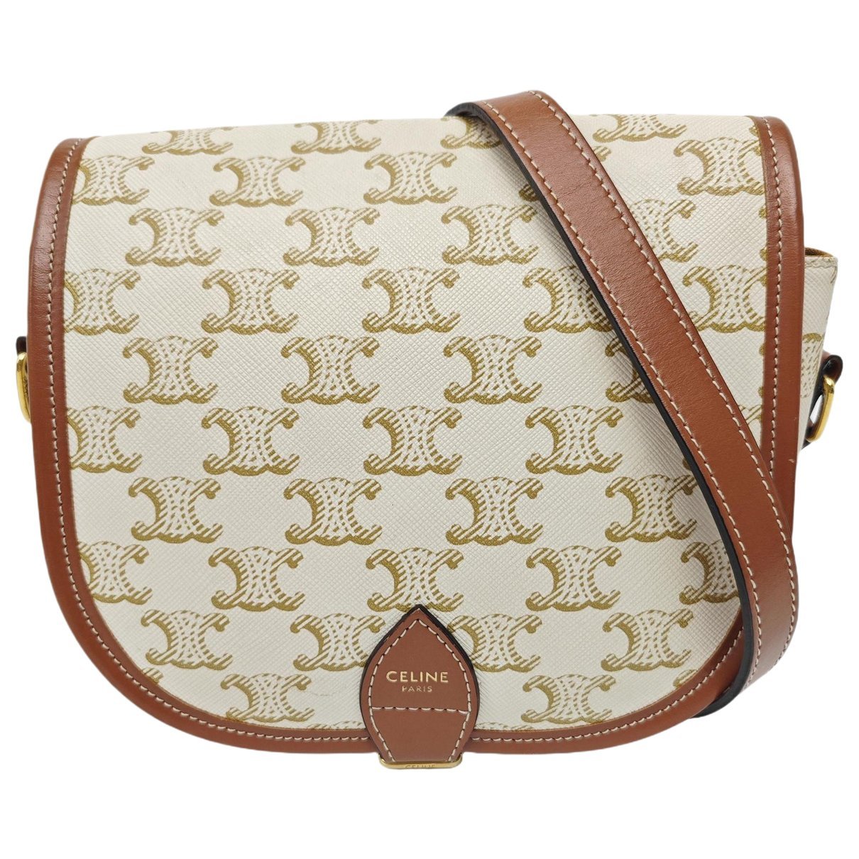 Folco leather crossbody bag