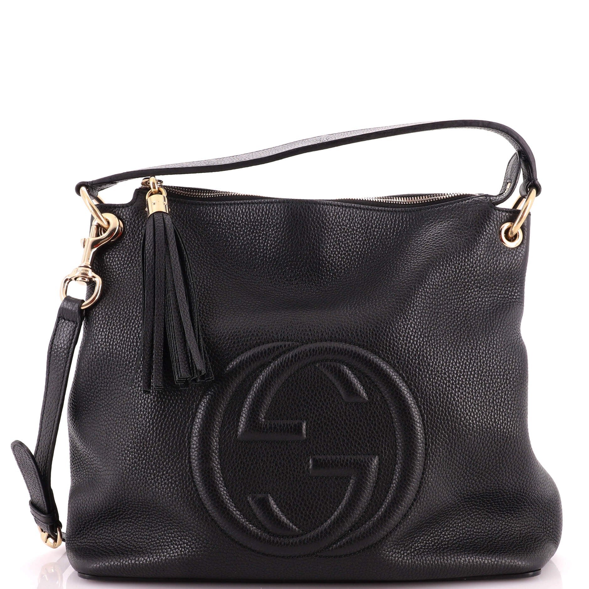 Soho Convertible Hobo Leather Large
