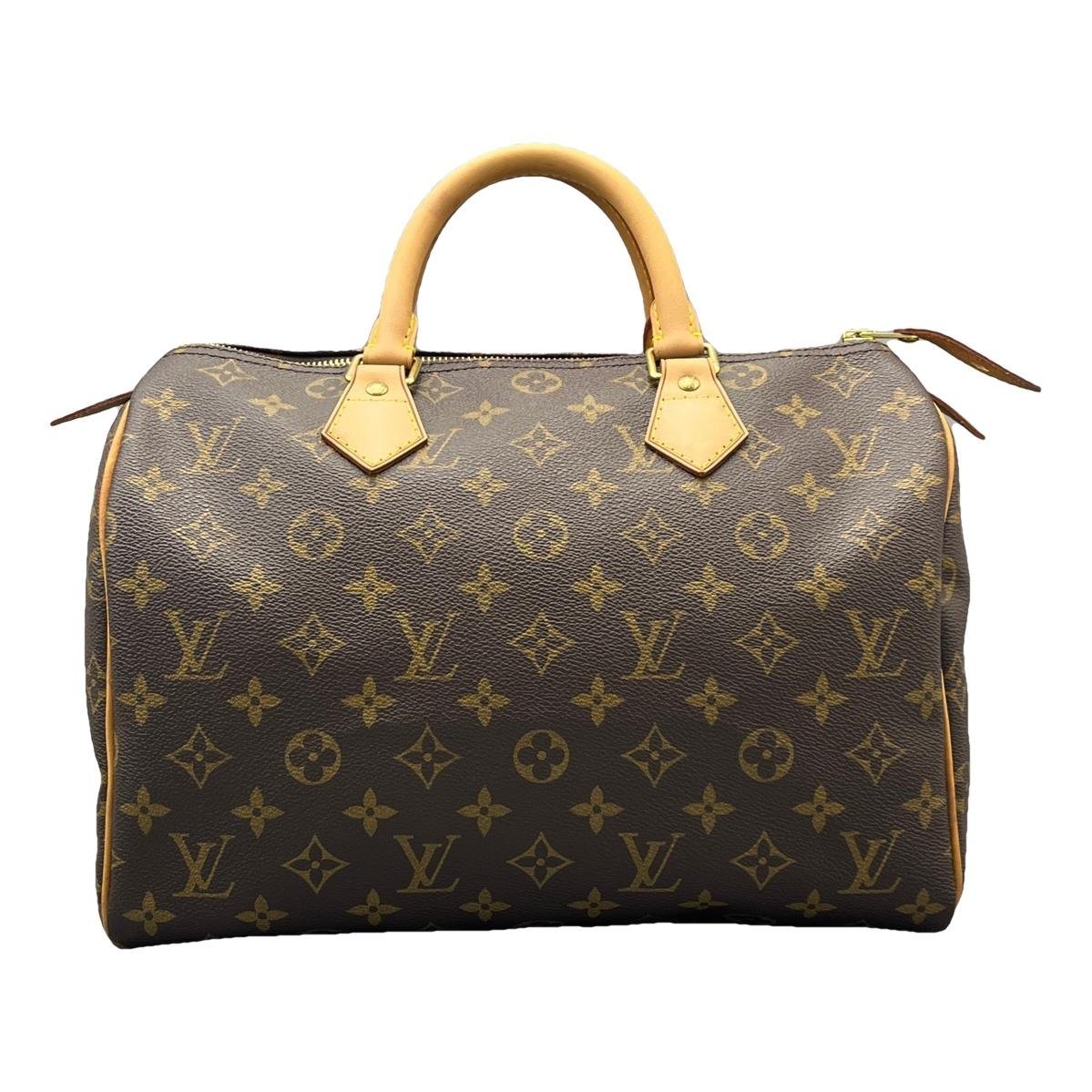 Speedy leather handbag