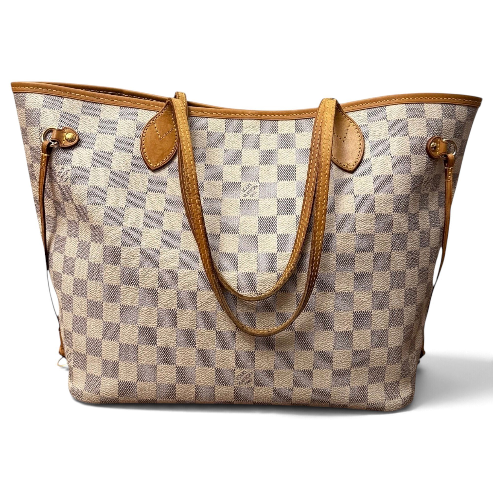 Neverfull leather tote