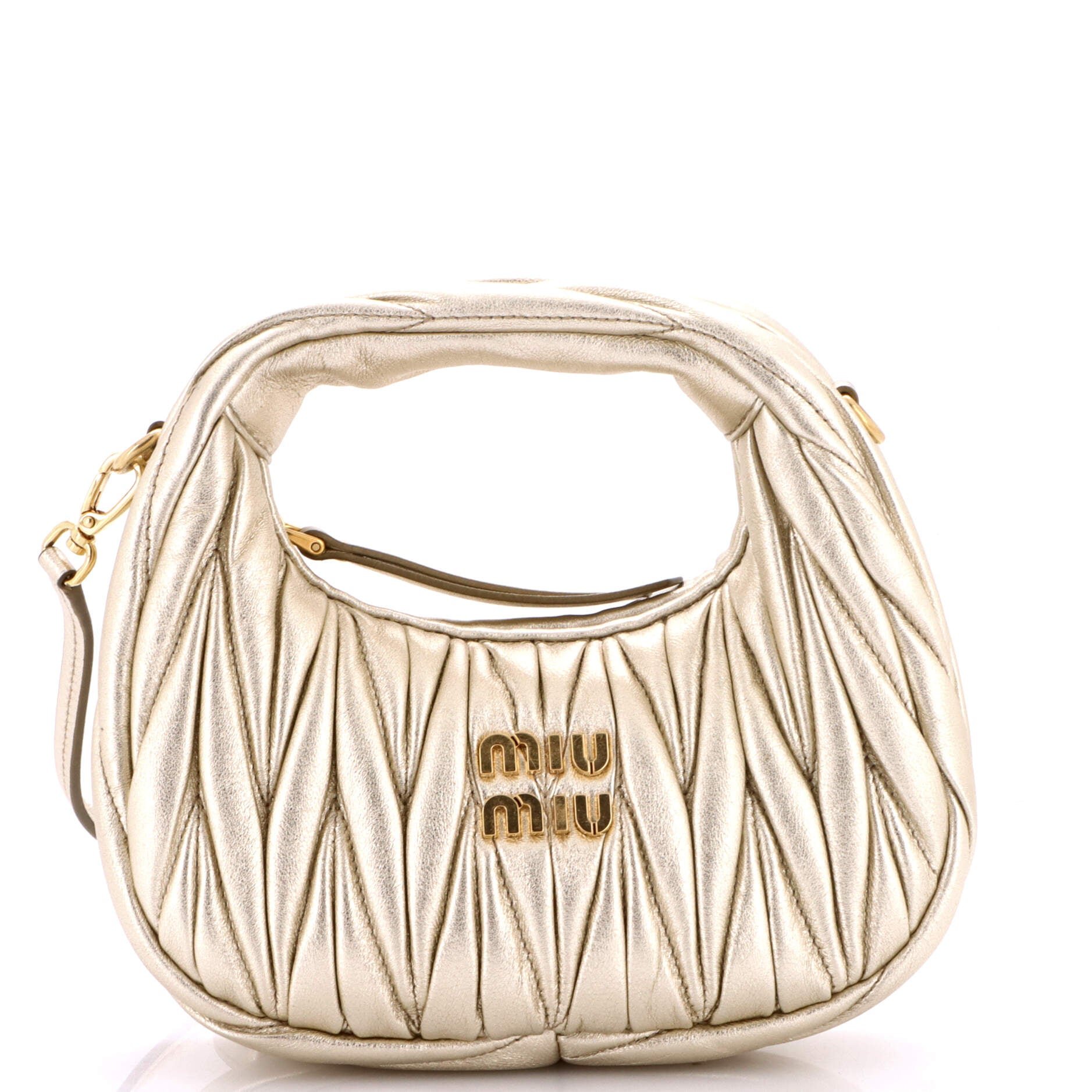 Wander Hobo Matelasse Leather Mini