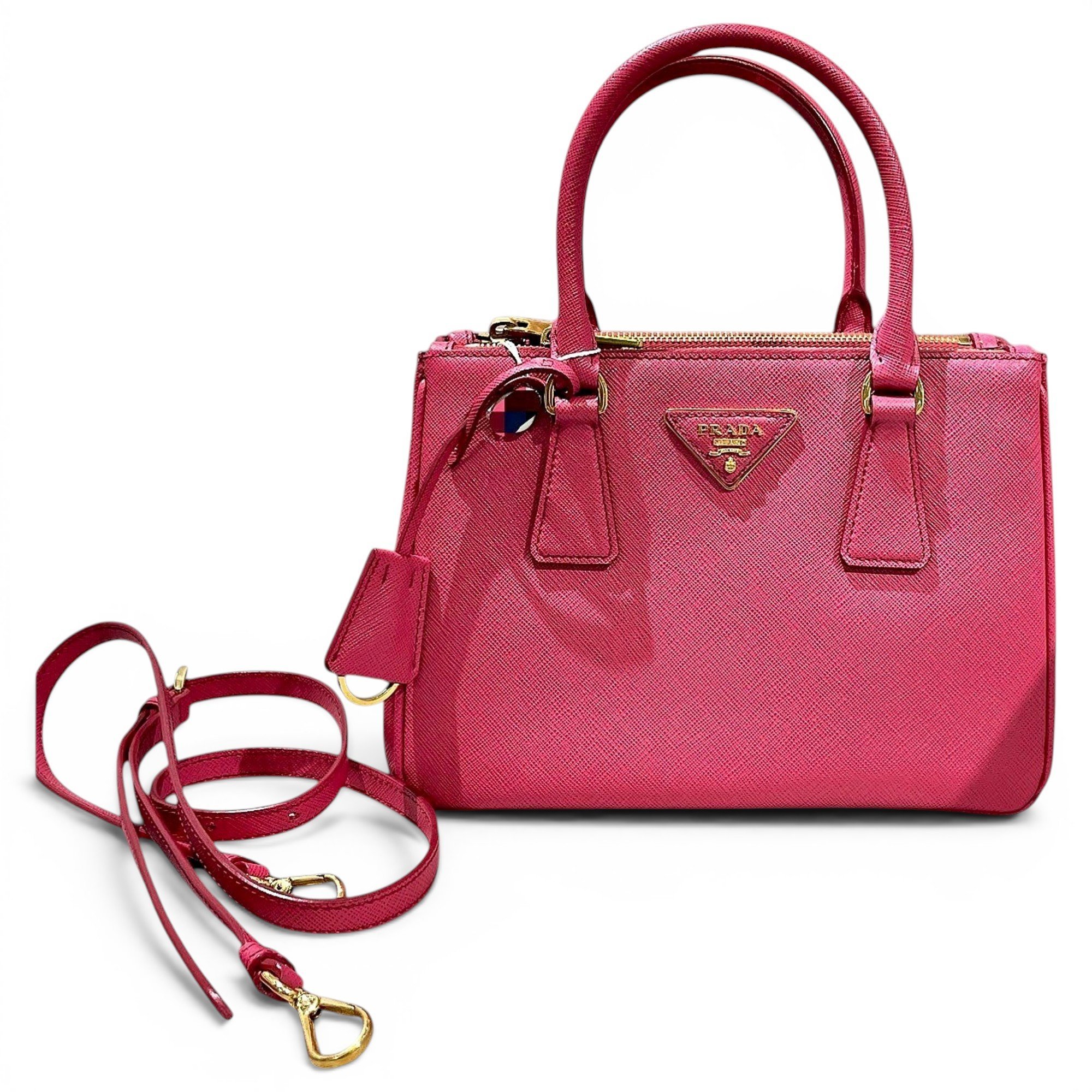 Galleria leather handbag