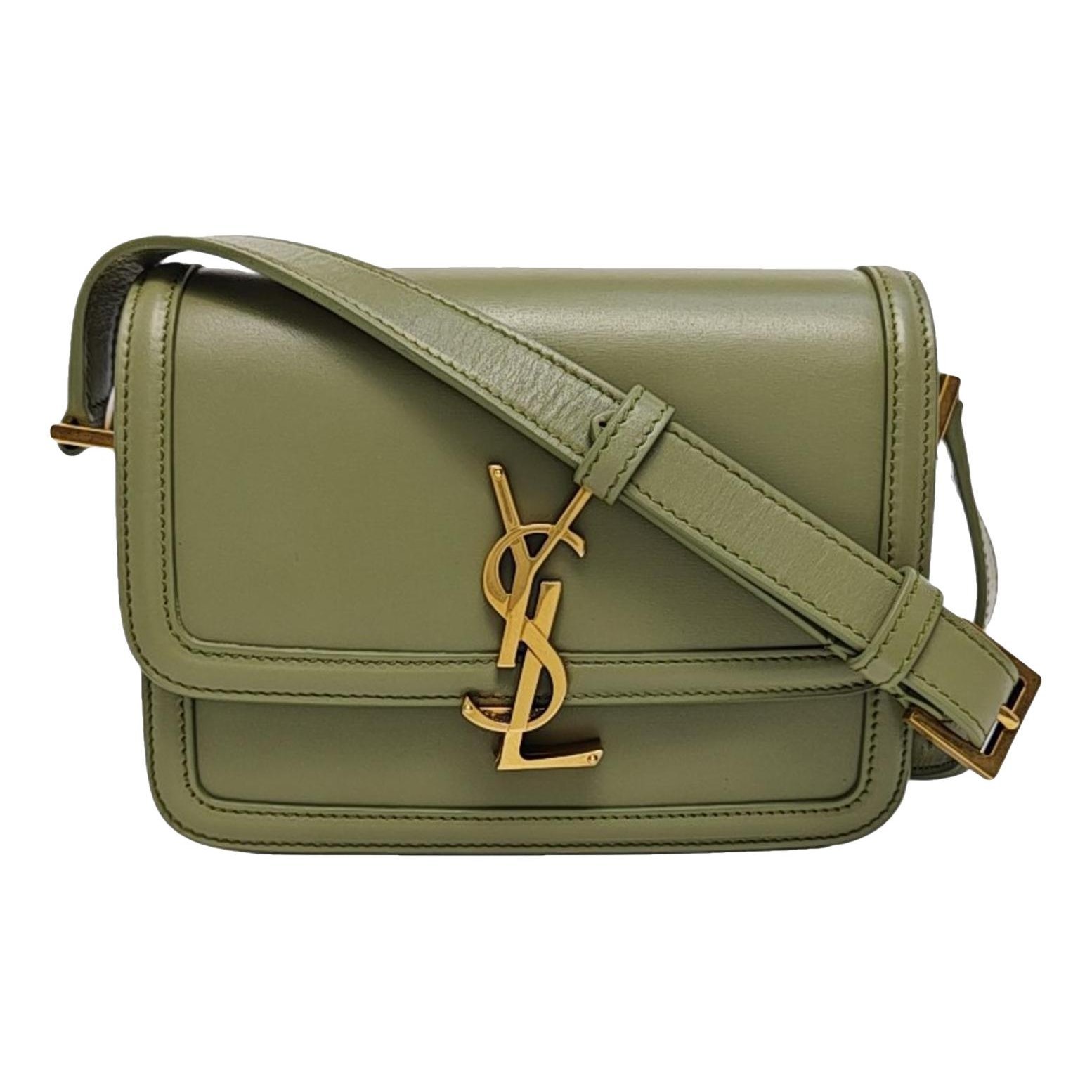 Solférino leather handbag