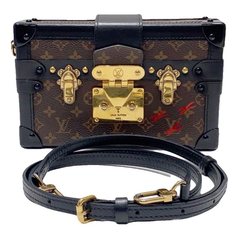 Louis Vuitton Petite Malle leather handbag