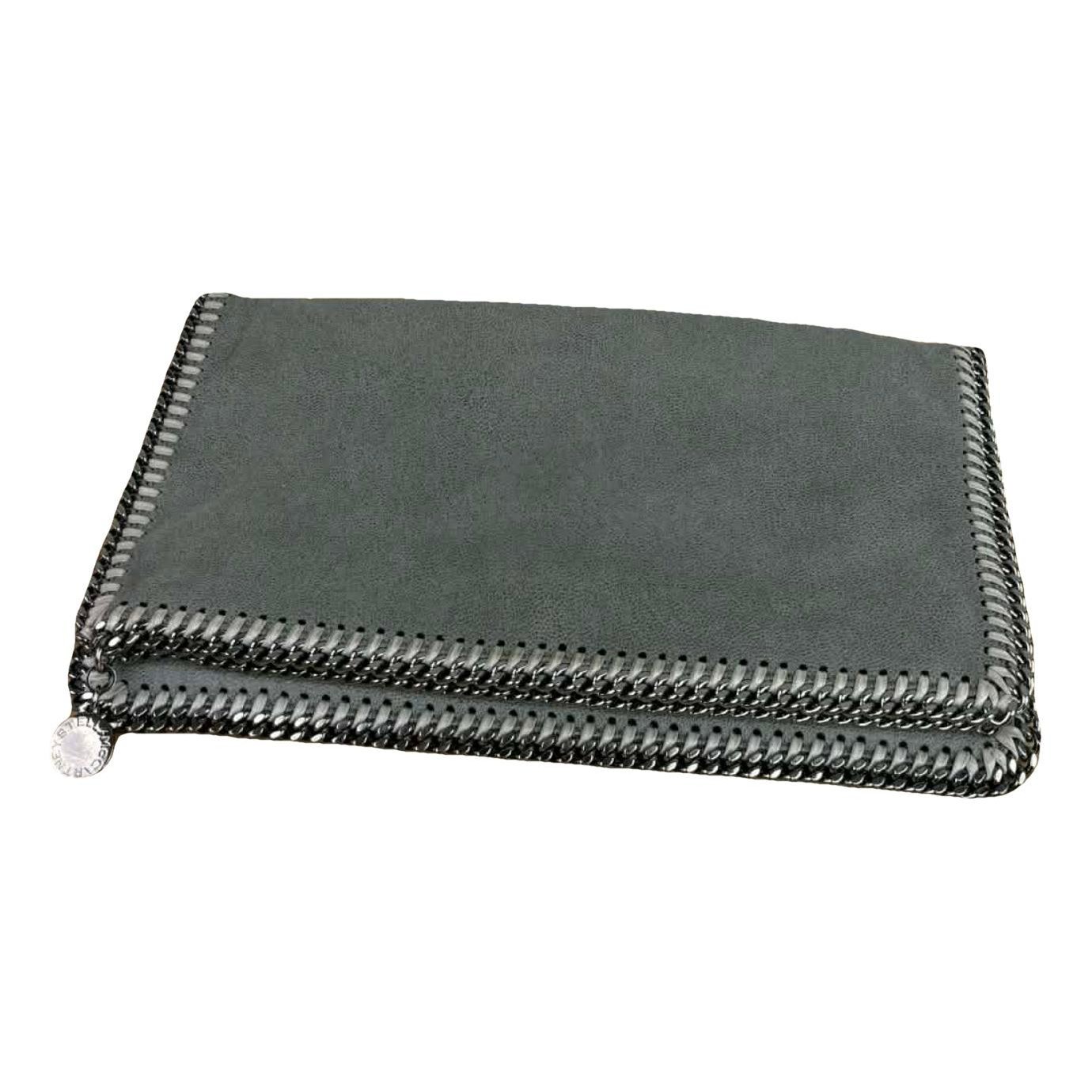 Stella McCartney Falabella vegan leather clutch bag