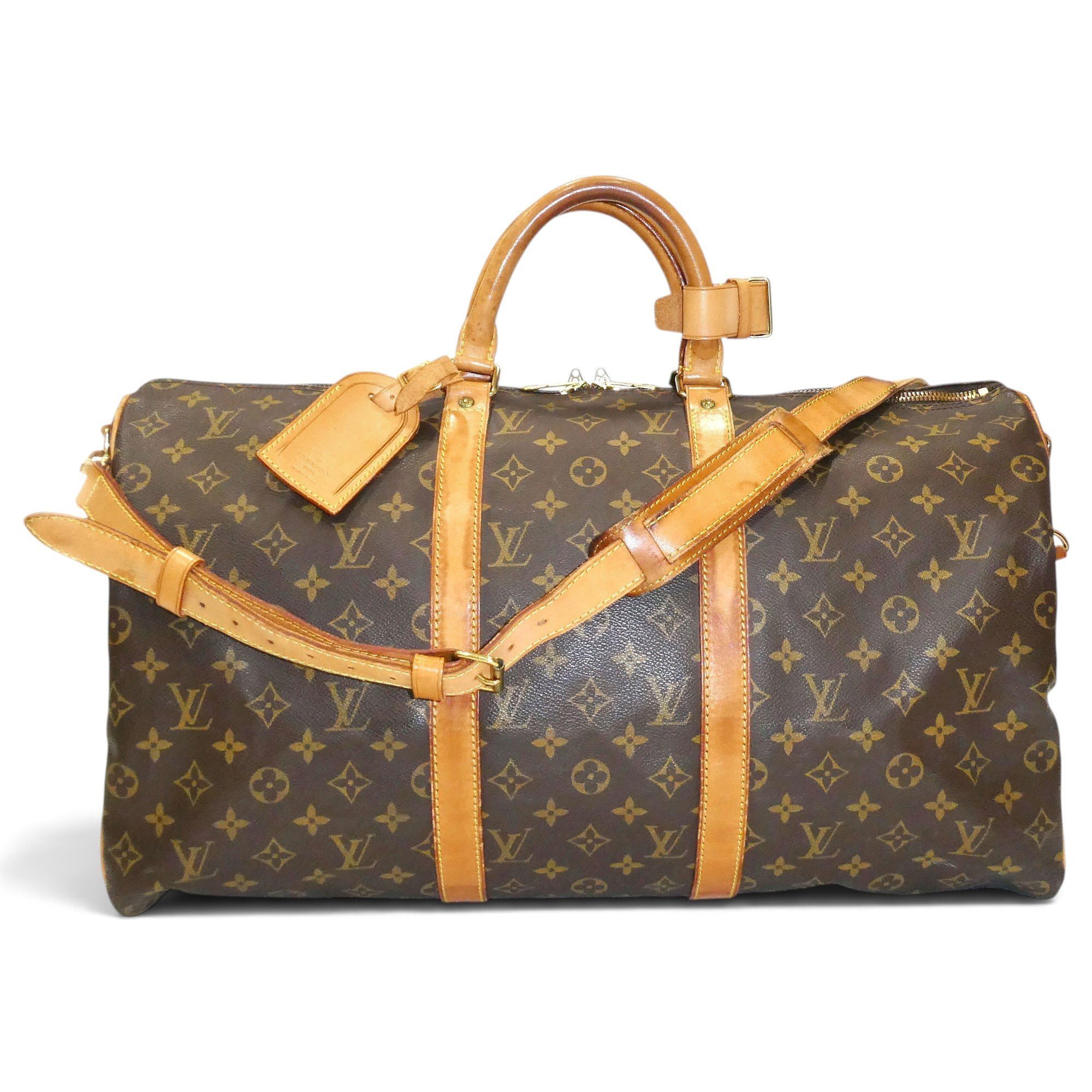 Keepall leather 48h bag