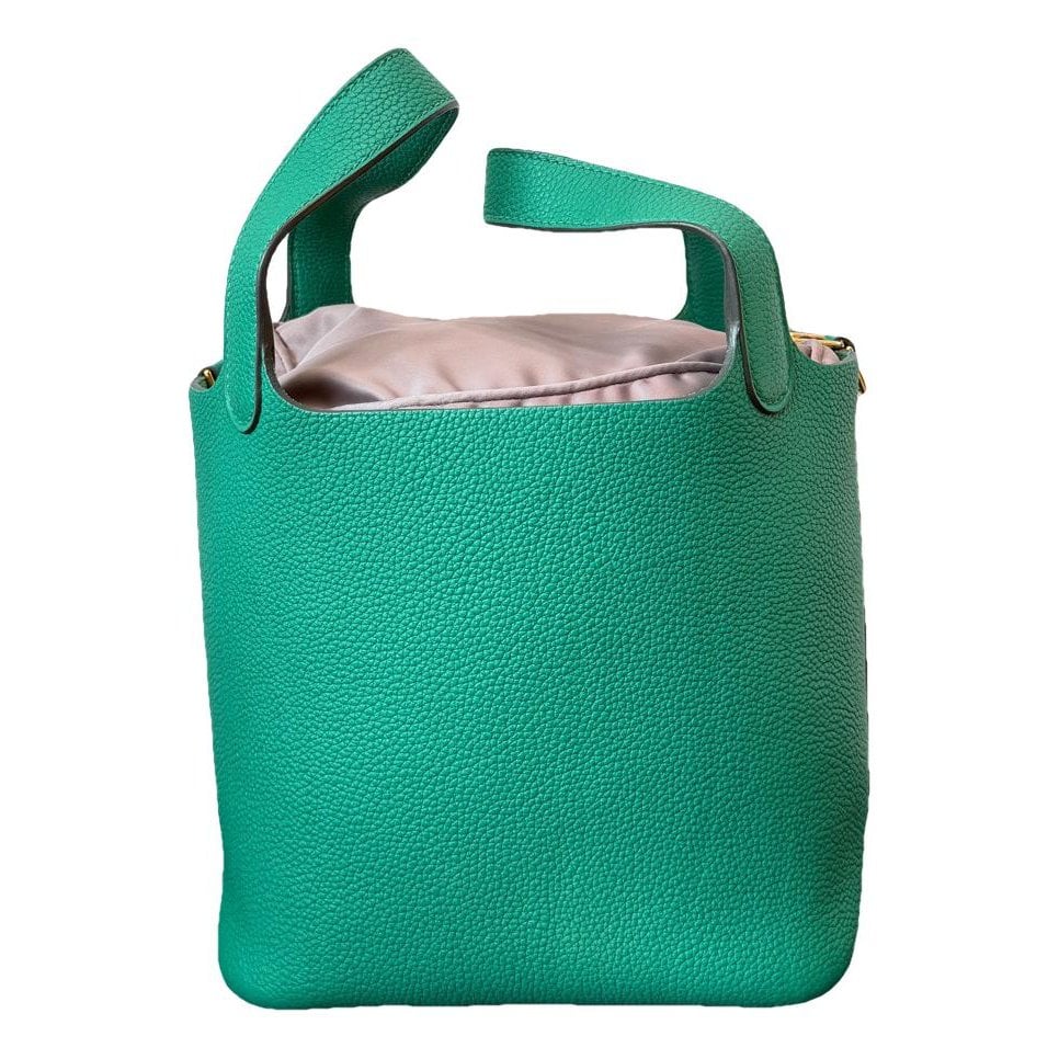 Picotin leather handbag