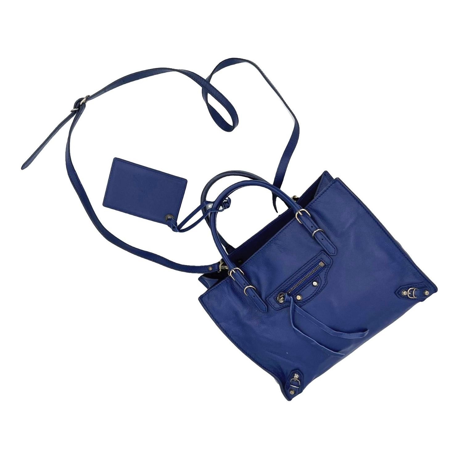 Papier leather tote