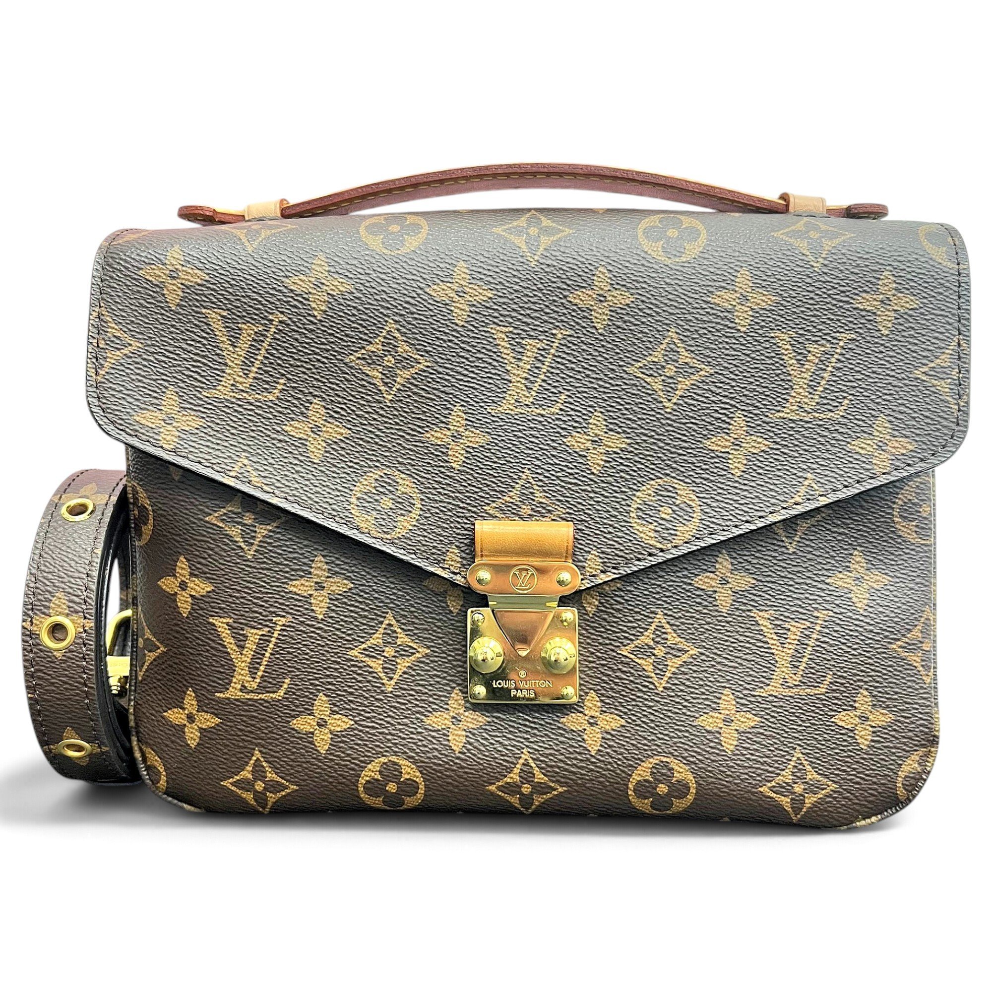 Metis leather handbag