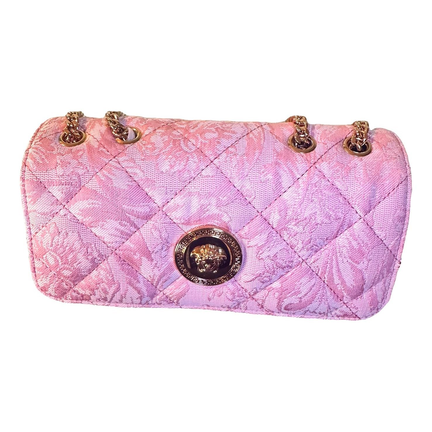 Versace La Medusa cloth handbag