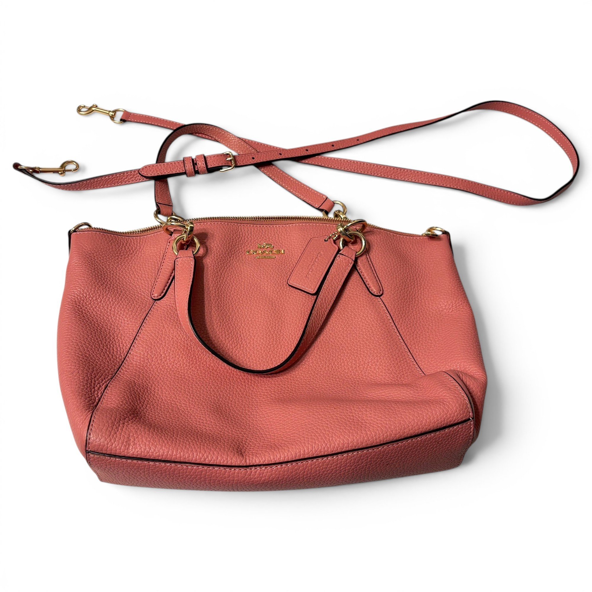 Leather satchel