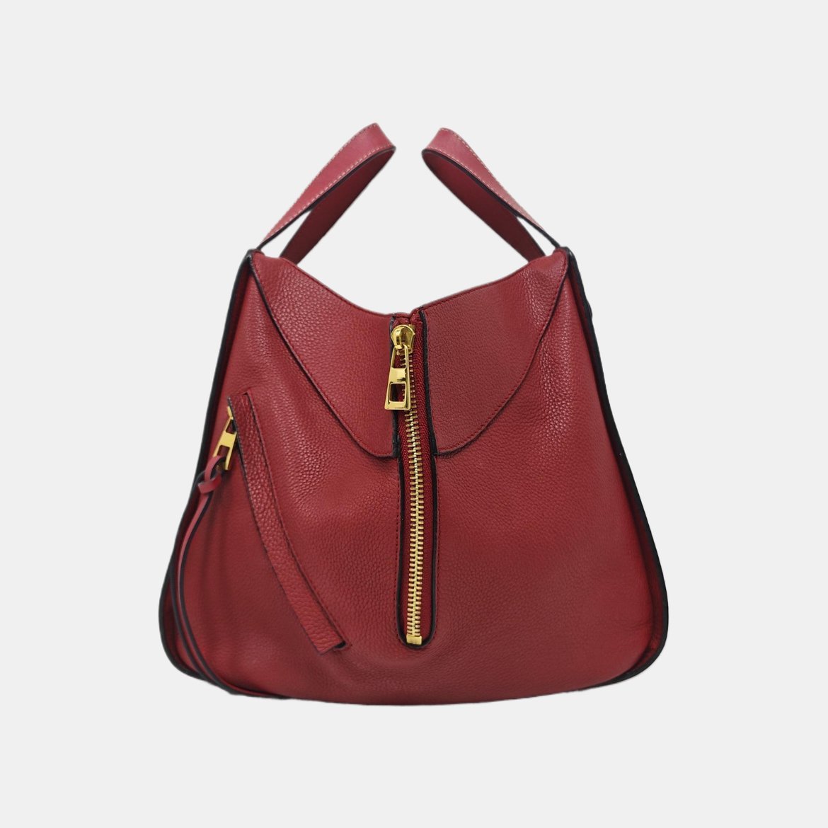 Hammock leather handbag