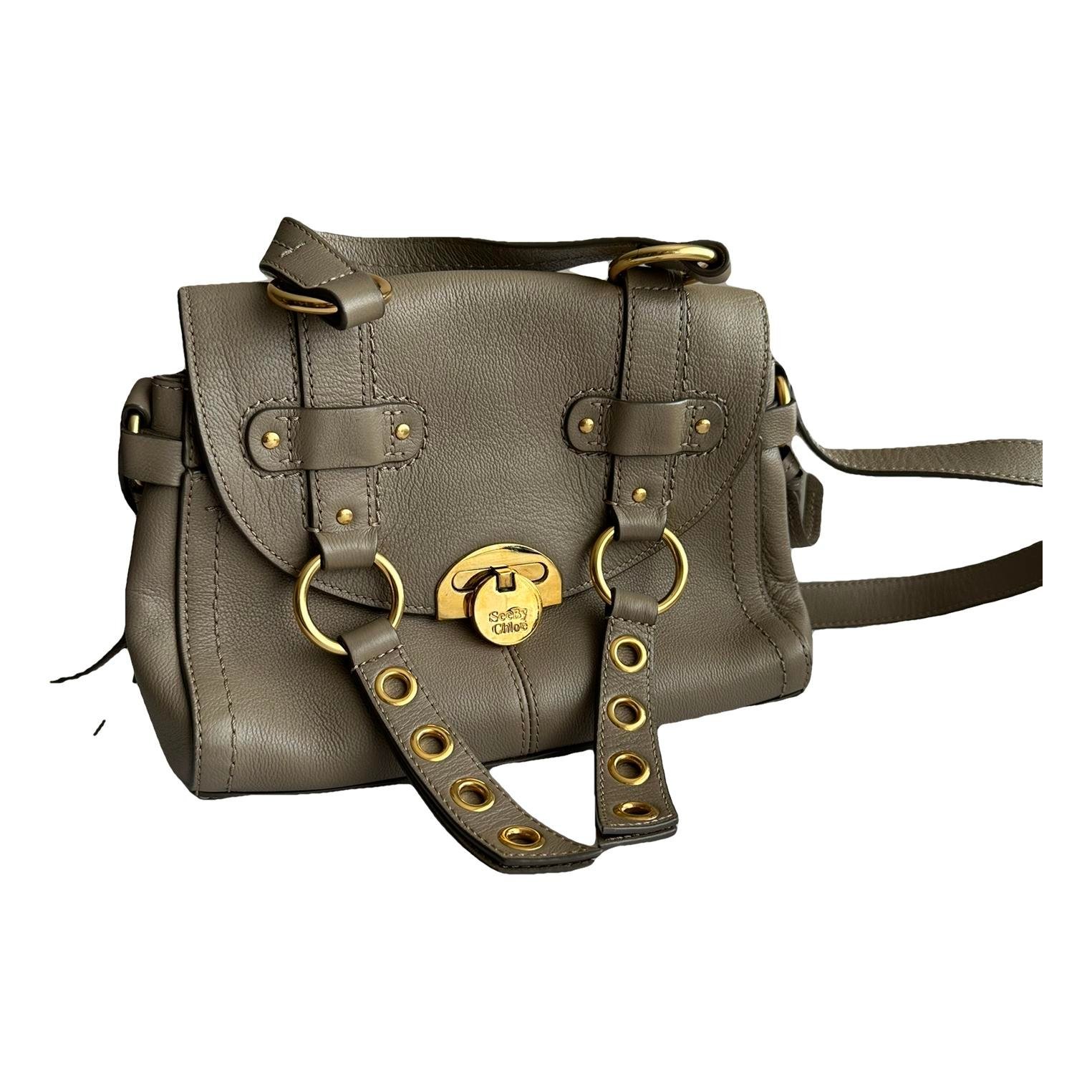 Leather handbag