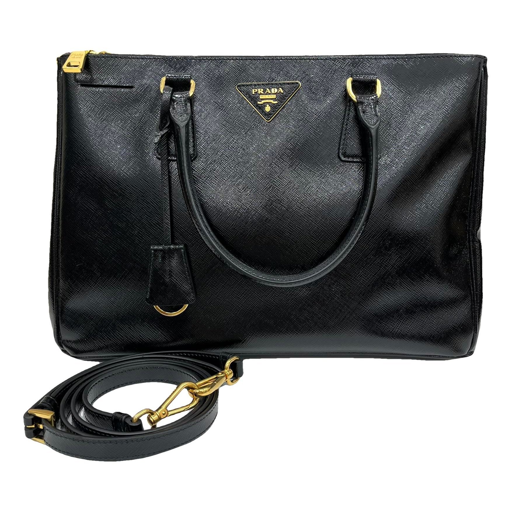 Galleria leather handbag