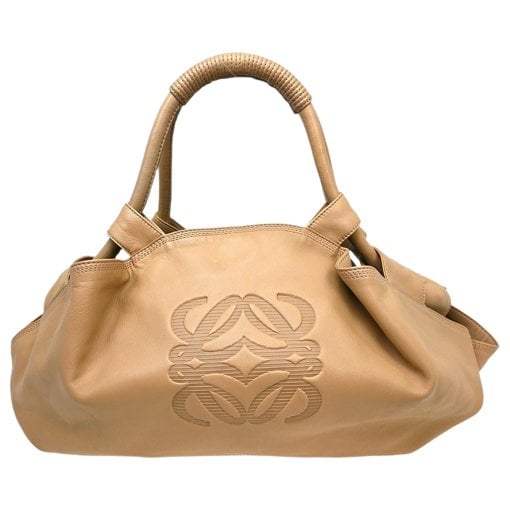 Anagram leather handbag
