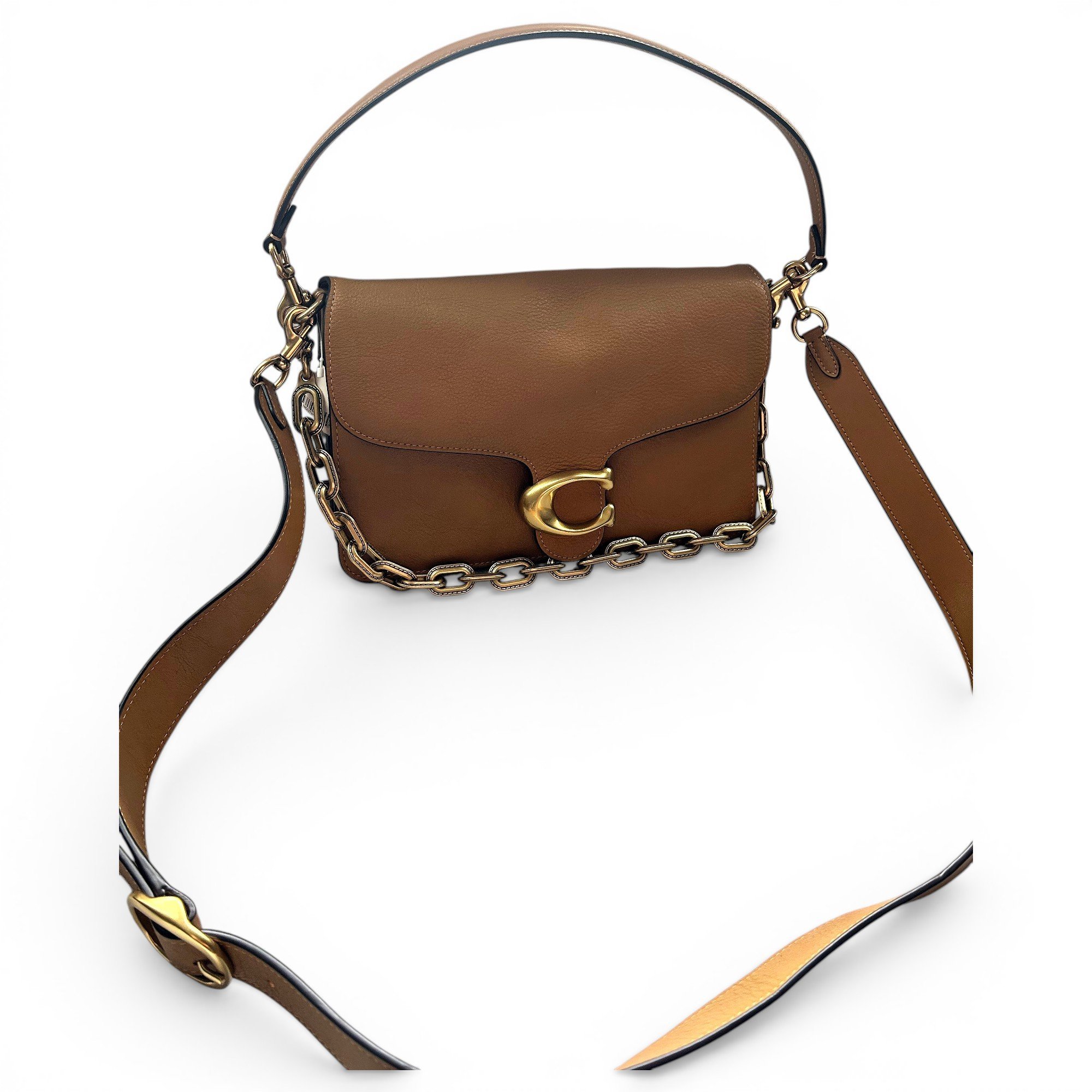 Tabby leather handbag