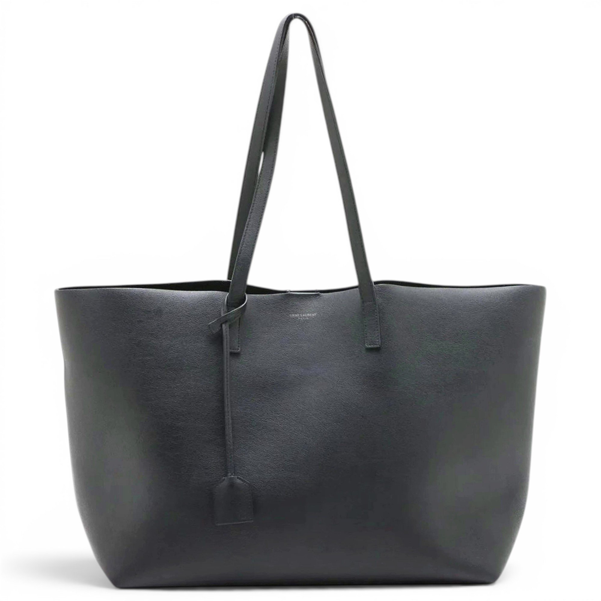 Shopping leather tote