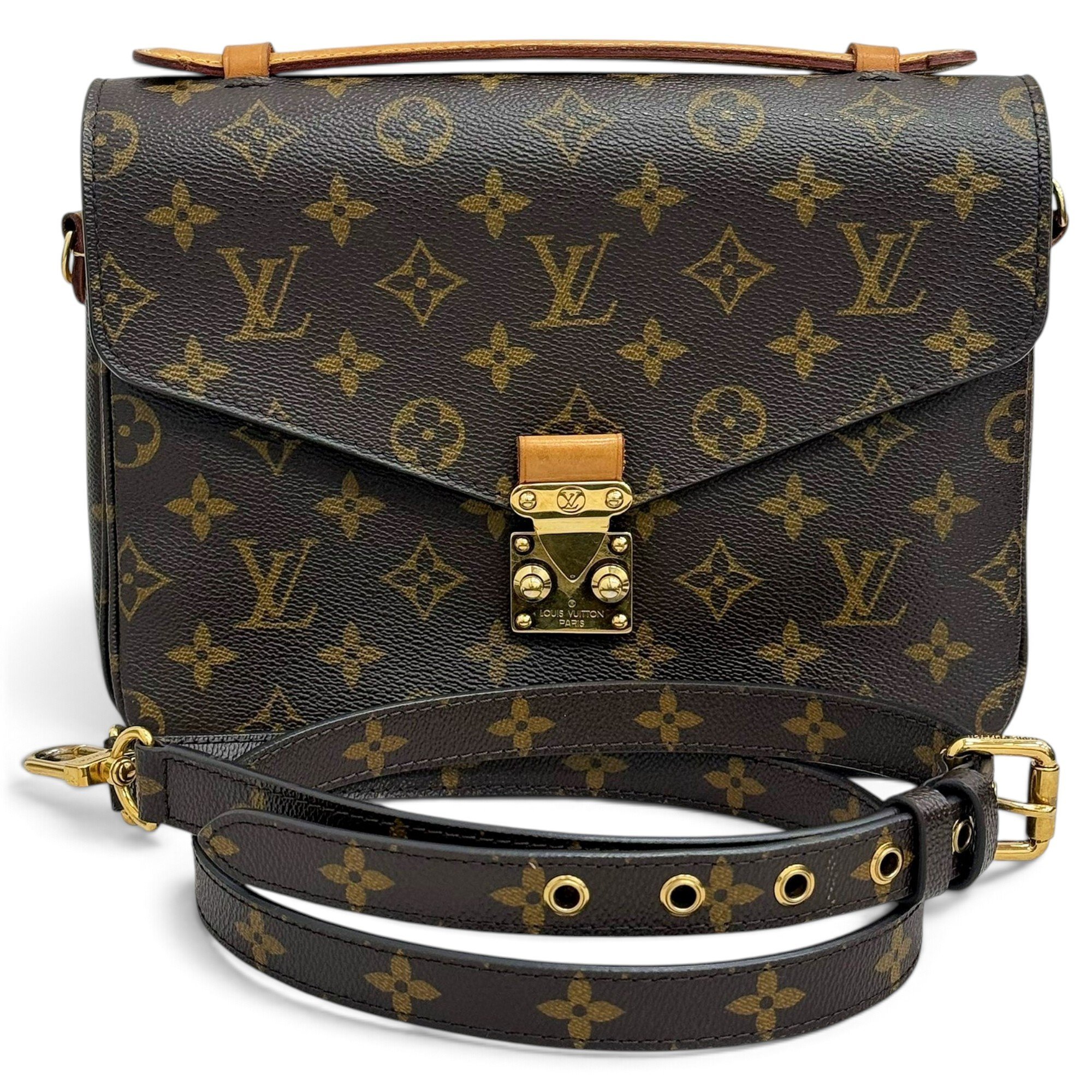 Metis leather handbag