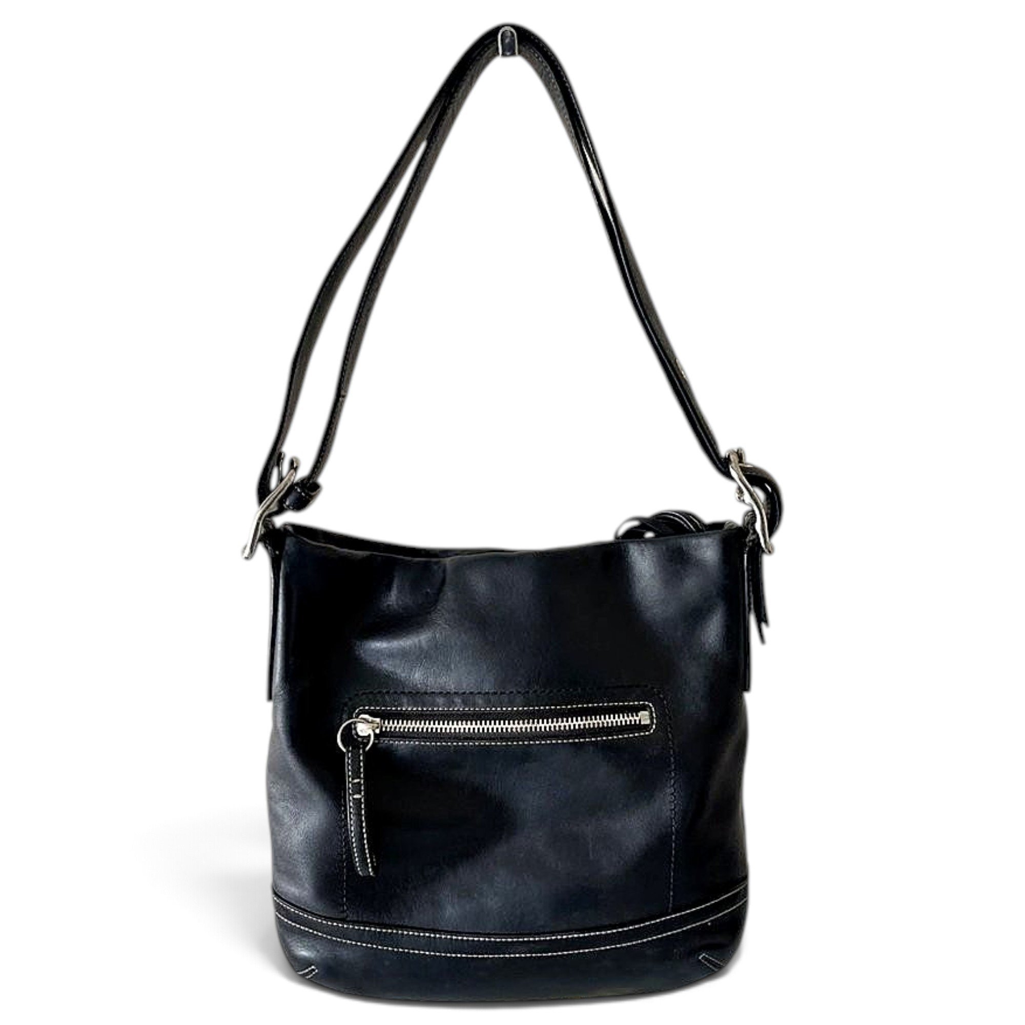 Leather handbag