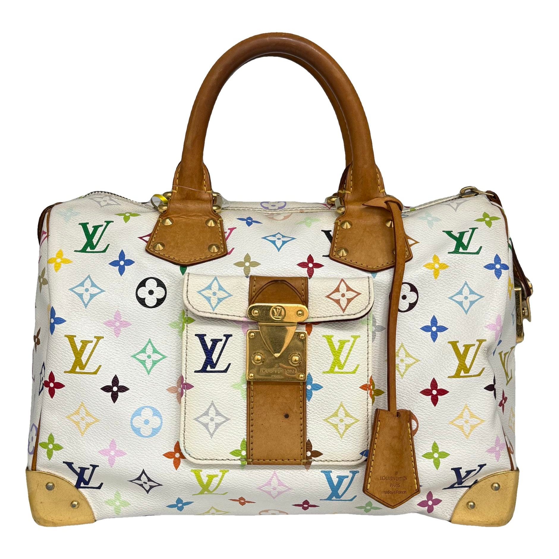 Speedy leather handbag