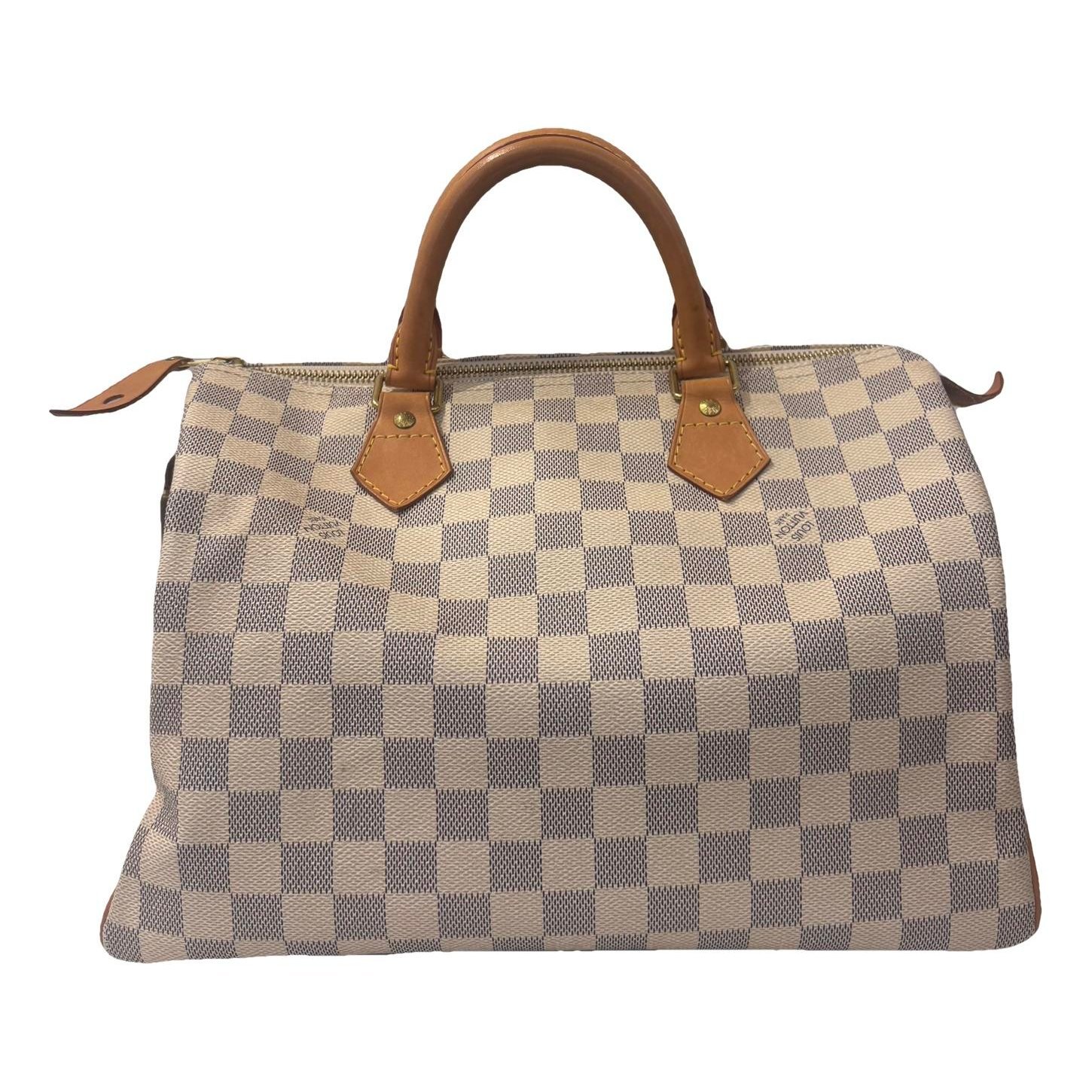 Speedy leather handbag