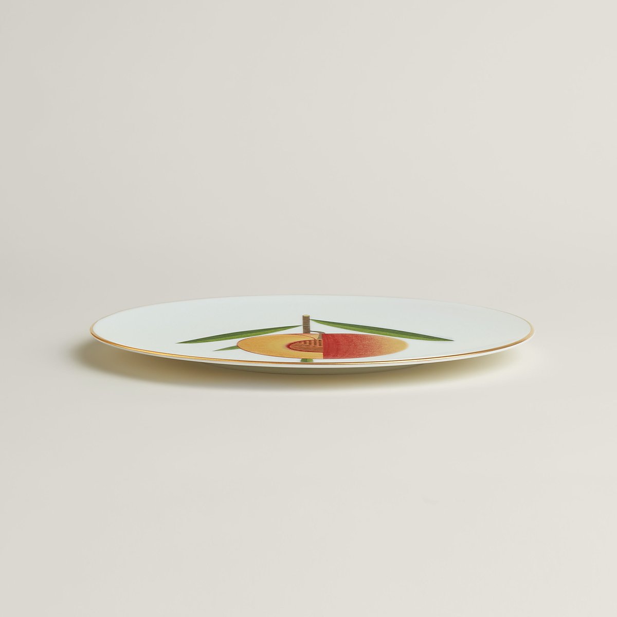 Sans Coloris Kaorumi Set Of 6 Dessert Plates