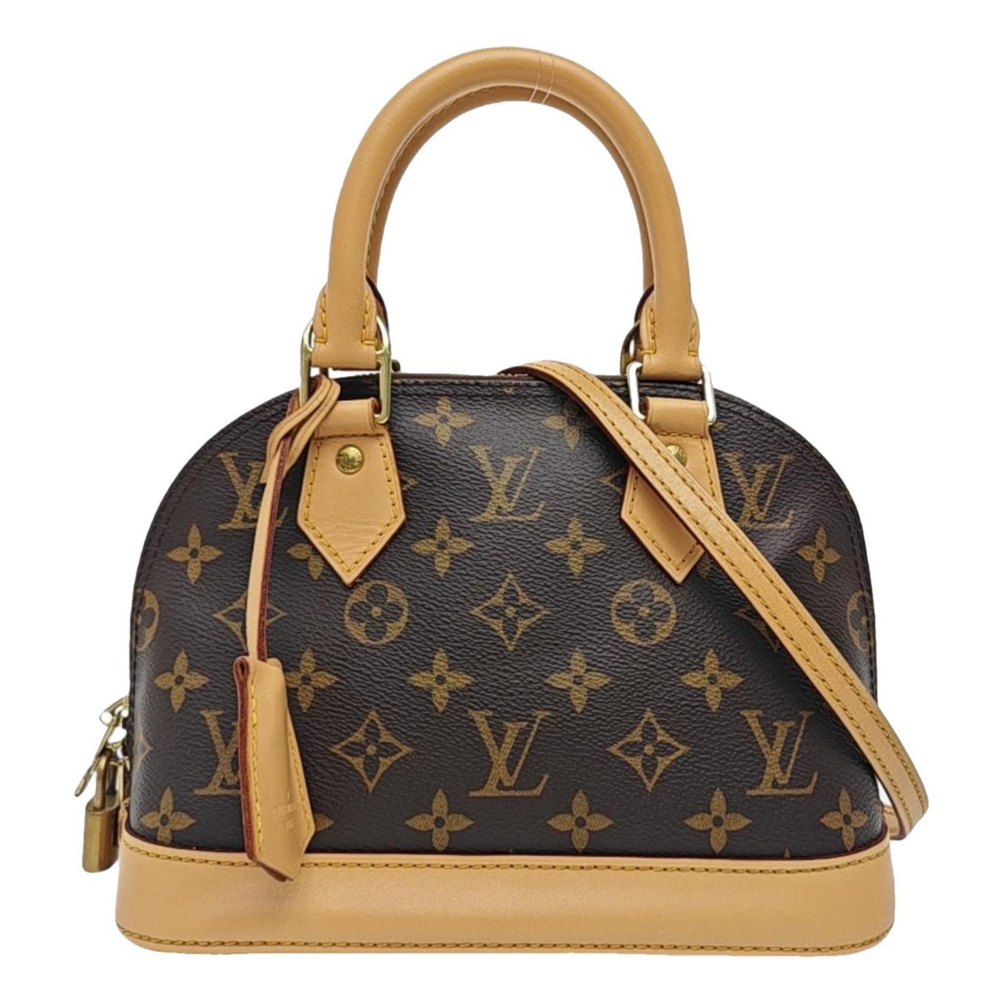 Alma leather handbag