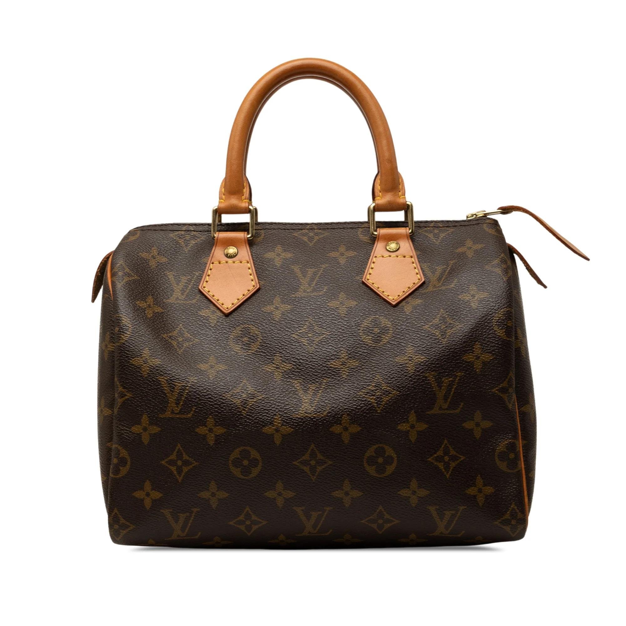 Speedy leather bag