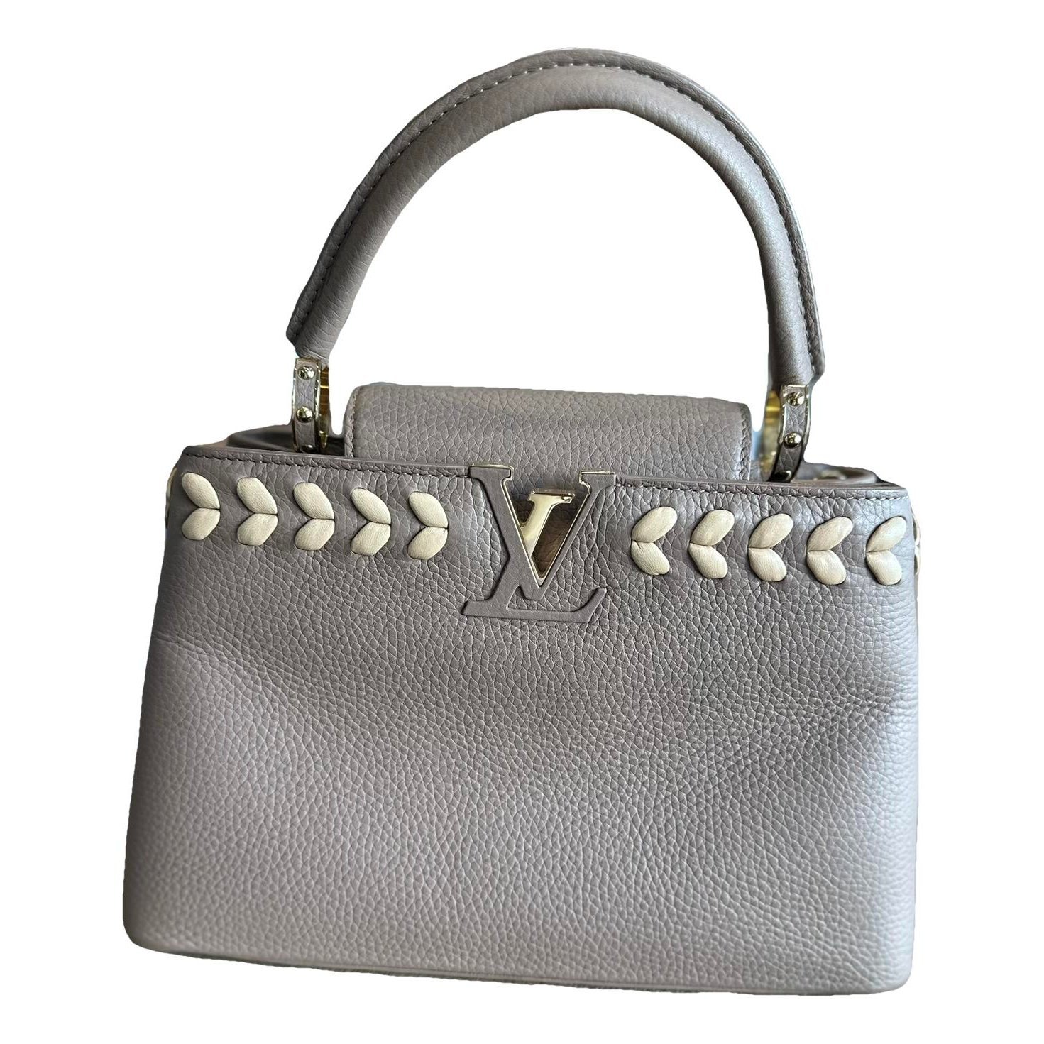 Capucines leather handbag