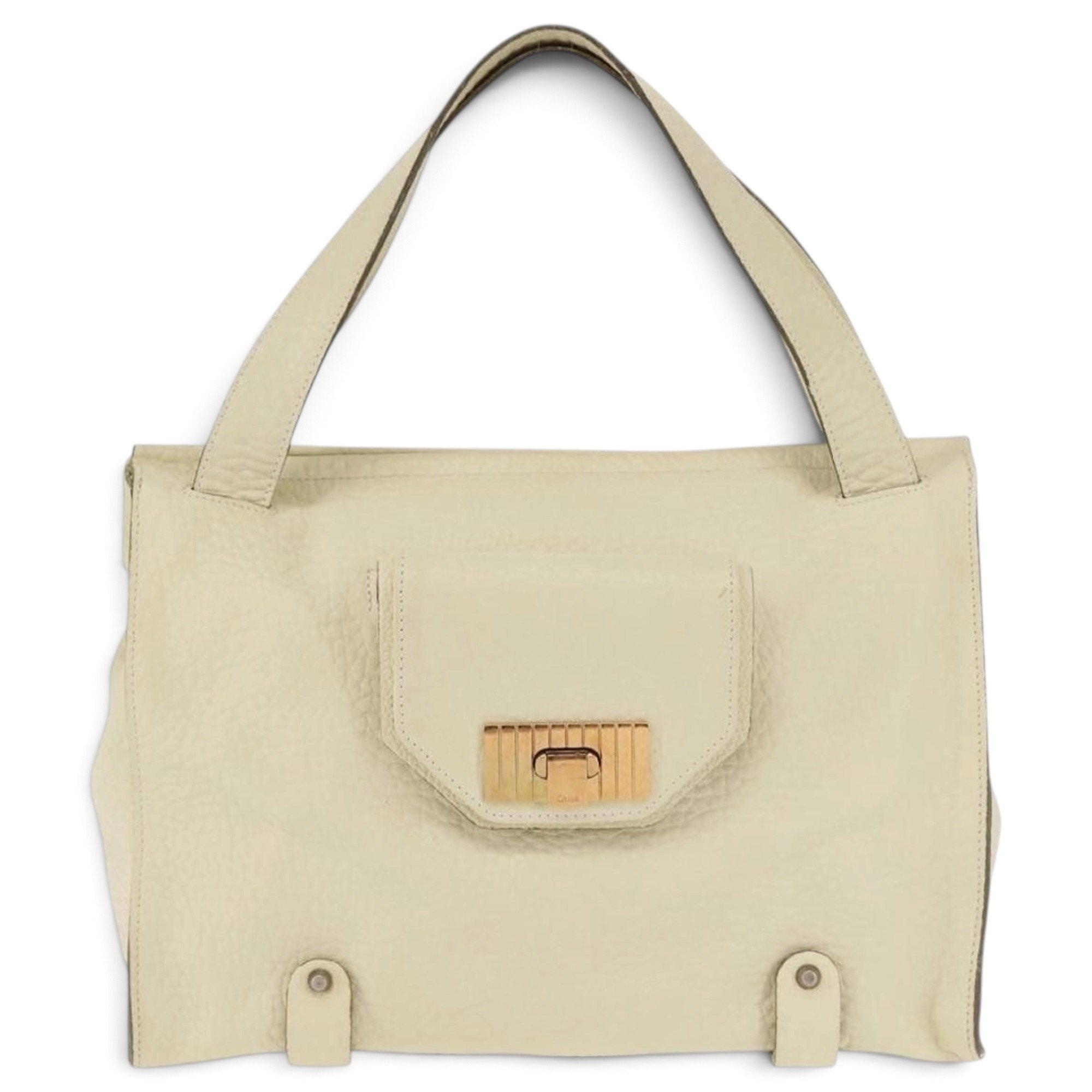 Leather tote
