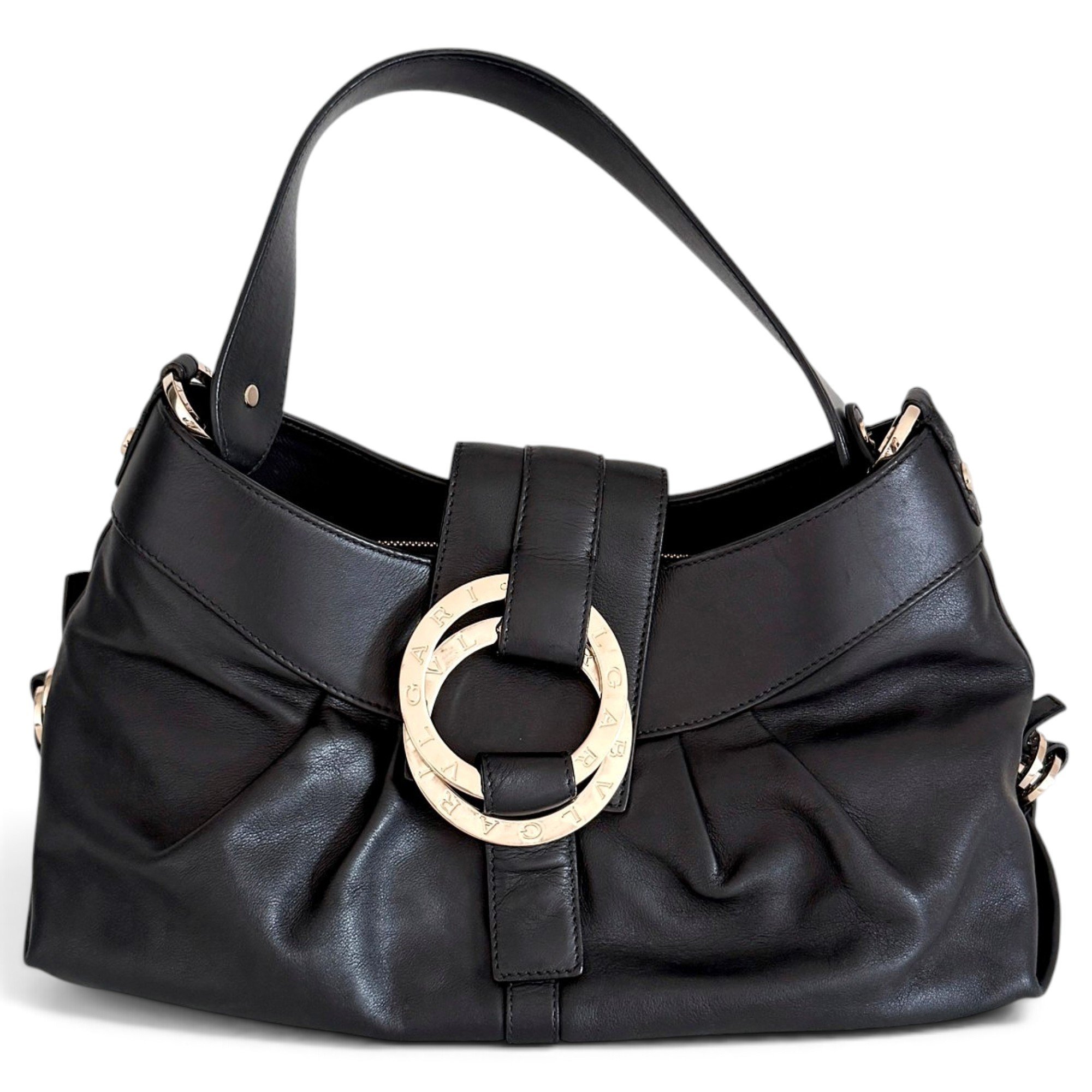 Chandra leather handbag