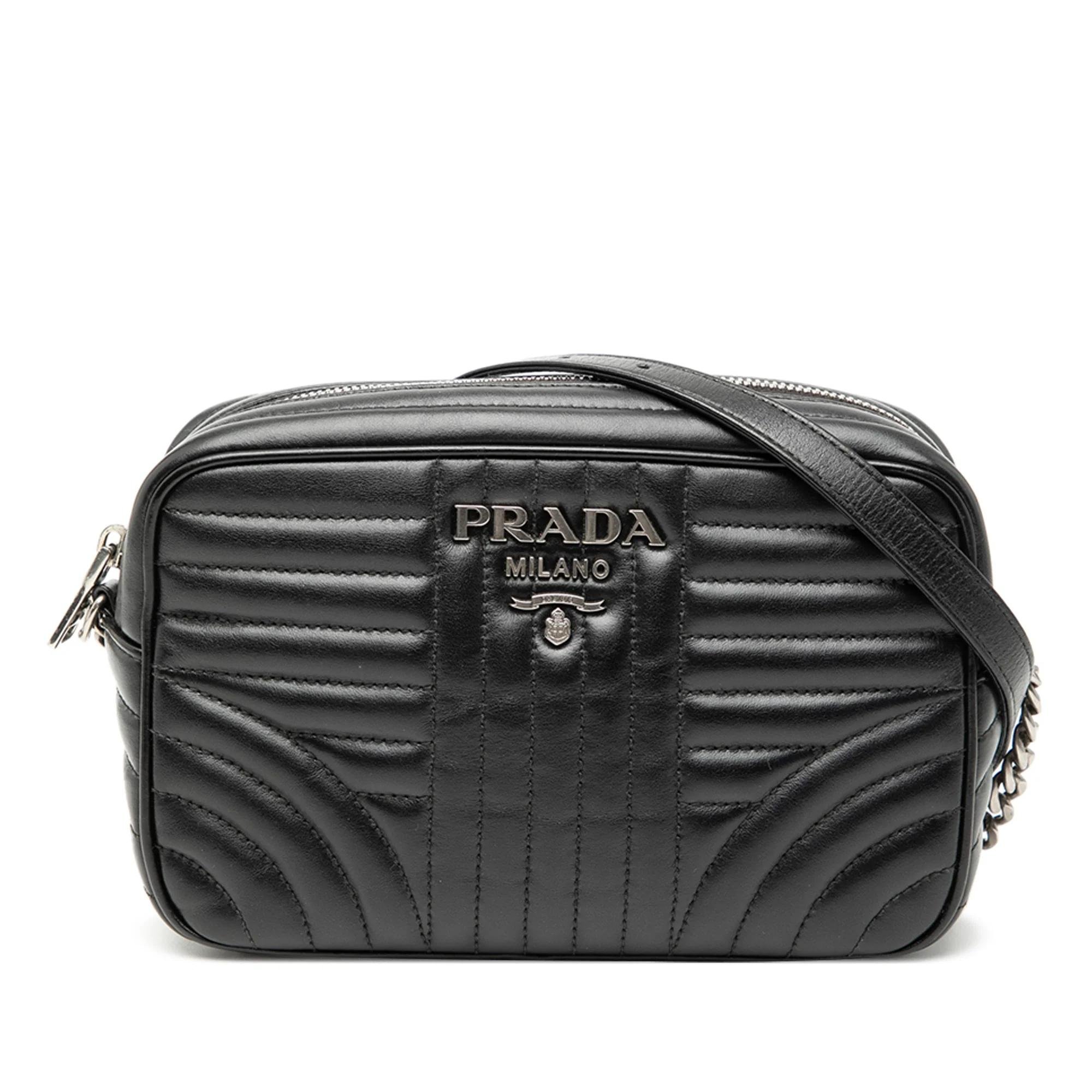 Diagramme pony-style calfskin handbag