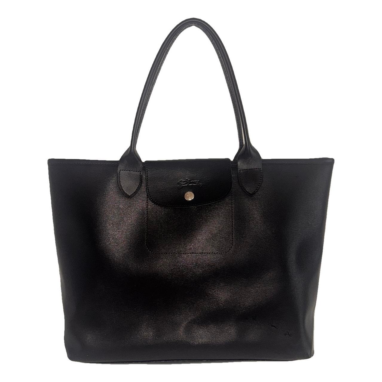 Pliage leather handbag