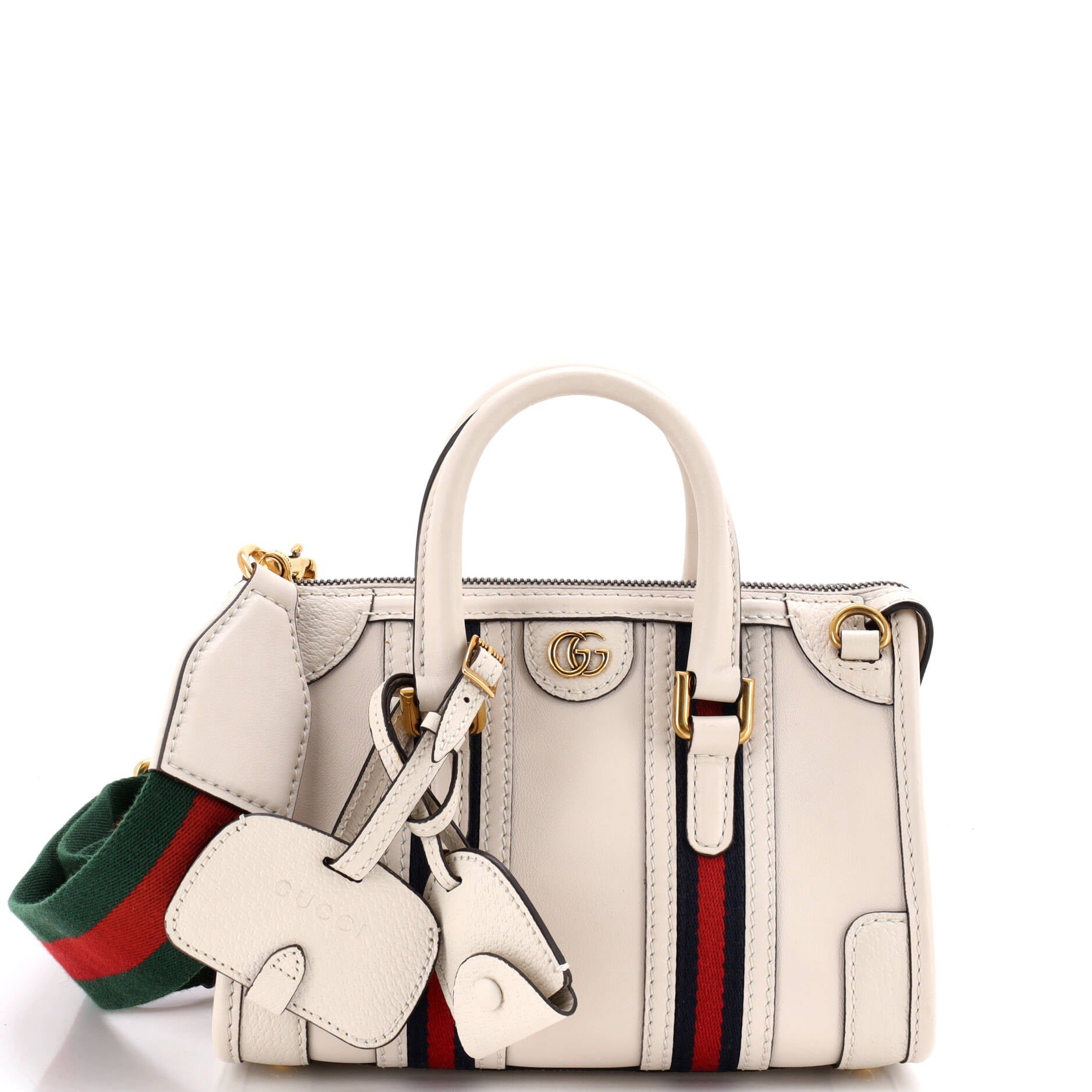 Bauletto Top Handle Bag Leather Mini