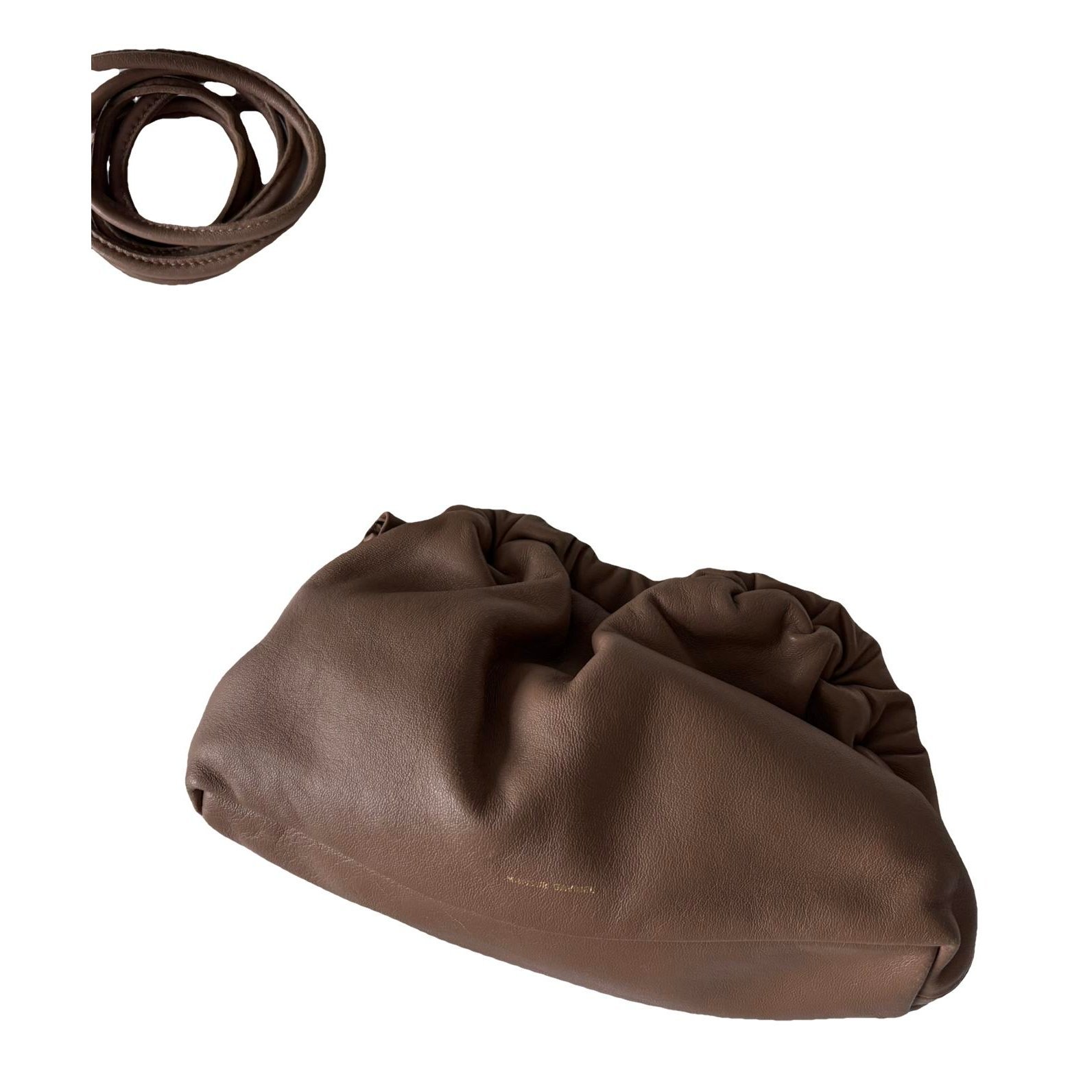 Mansur Gavriel Cloud leather clutch bag