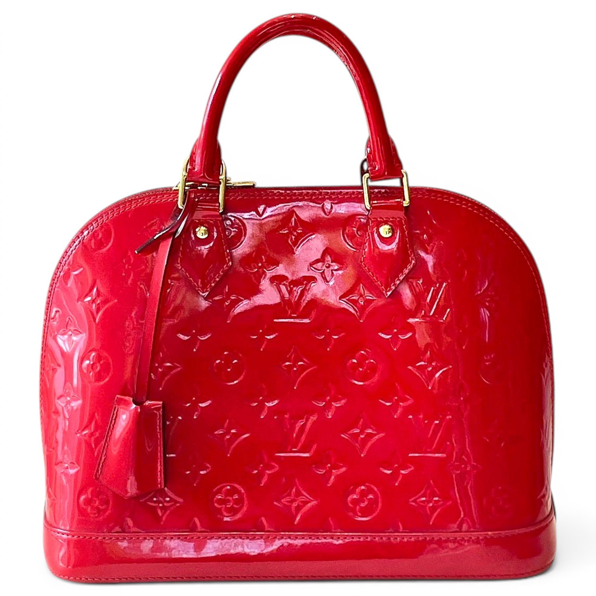 Alma patent leather handbag