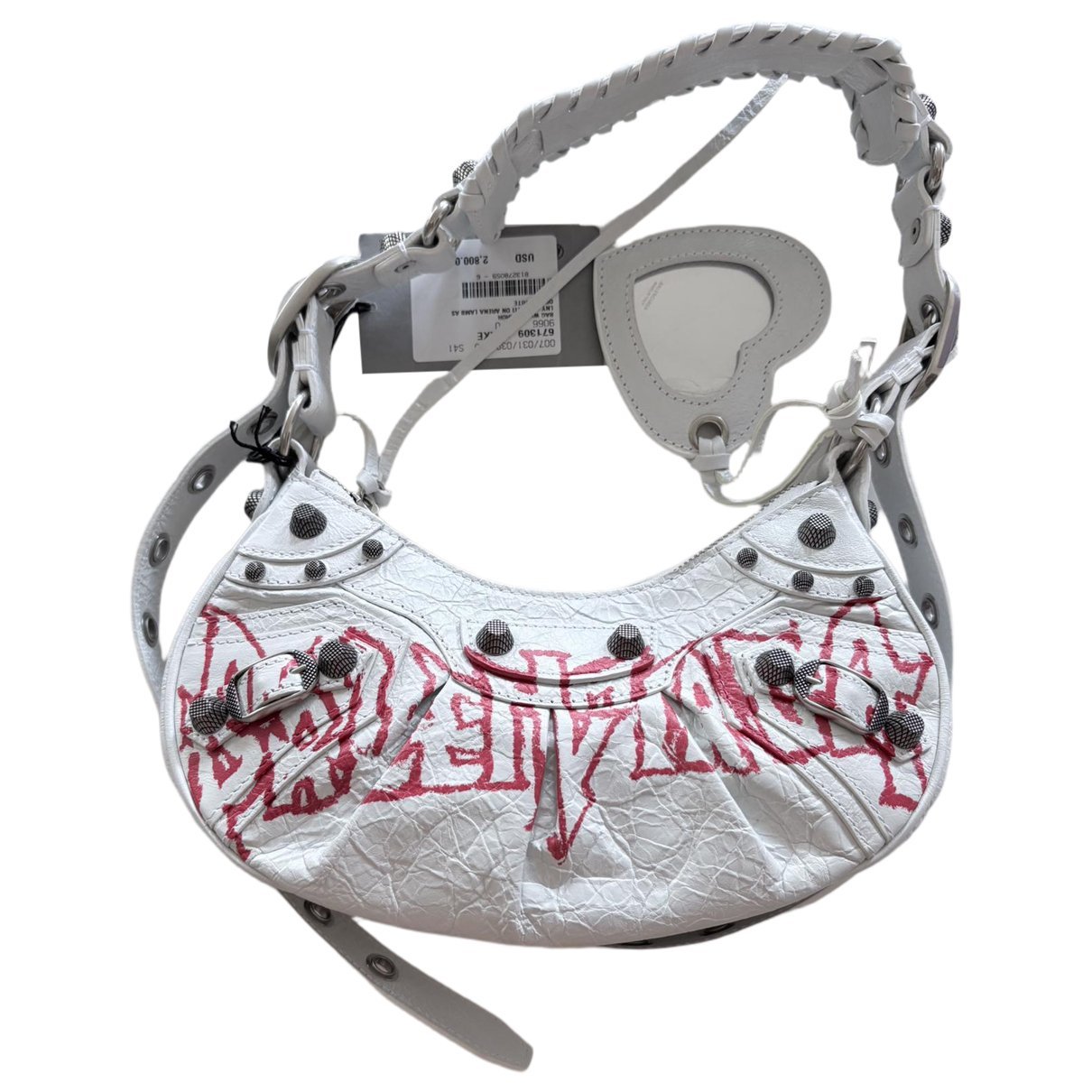 Le Cagole leather handbag