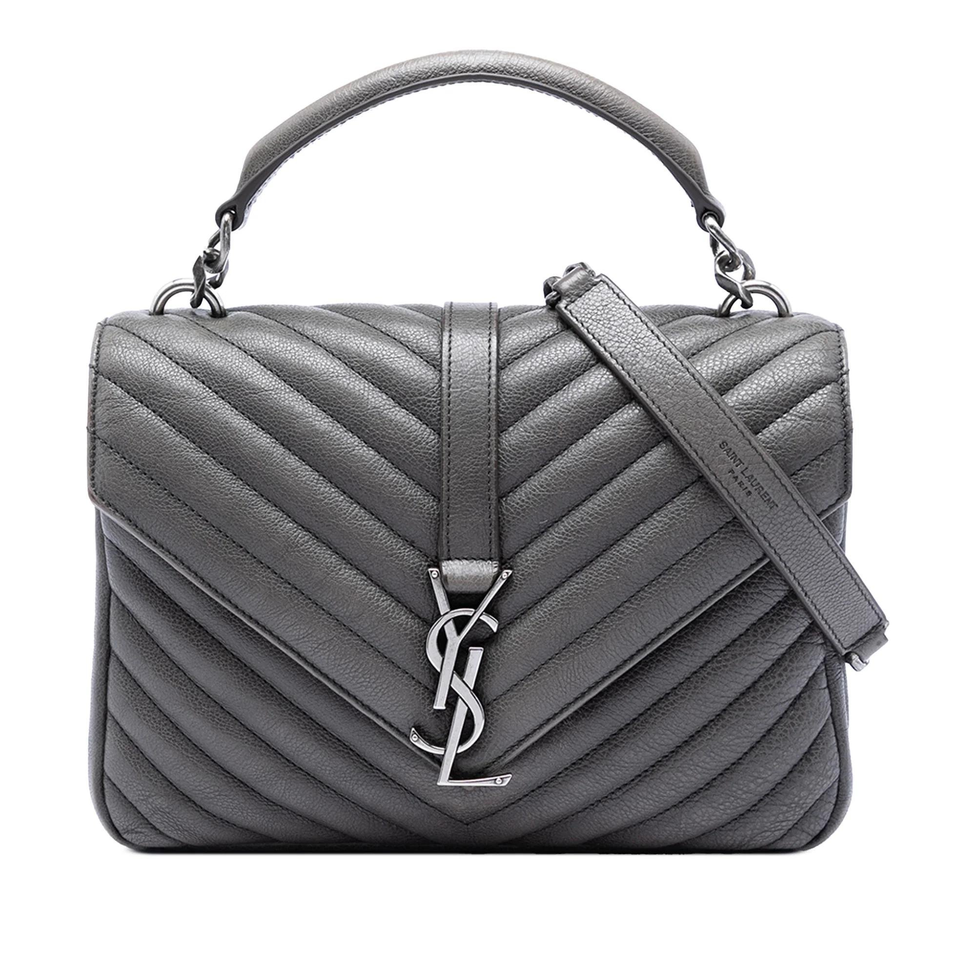Leather satchel