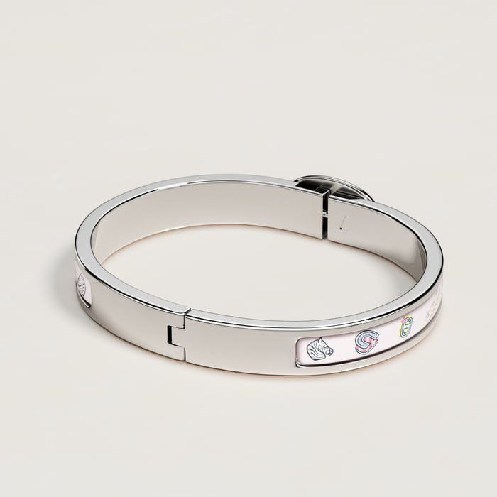 Jasmin Mini Clic Chaine d'Ancre Funny Ice Cream Bracelet