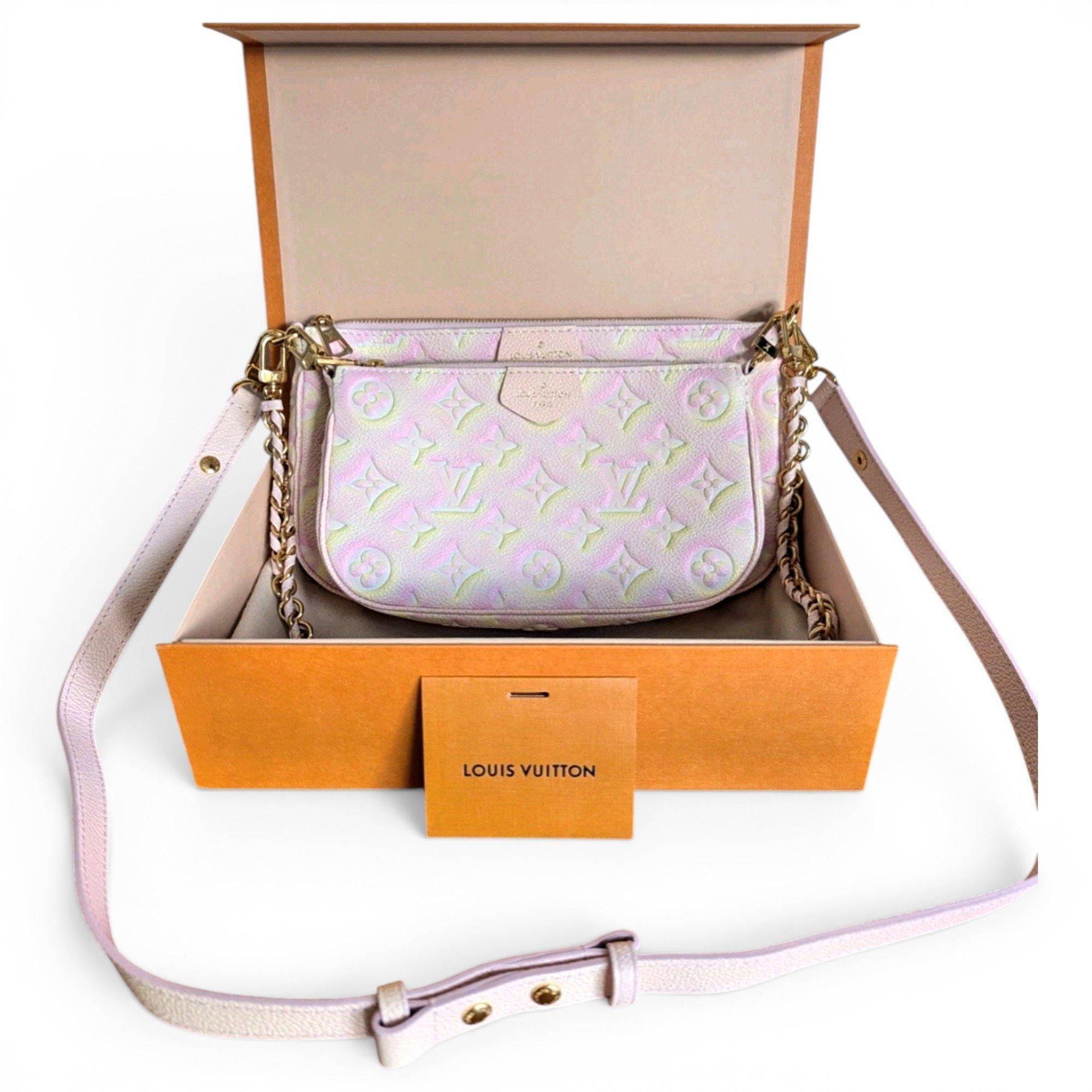 Multi Pochette Accessoires leather handbag