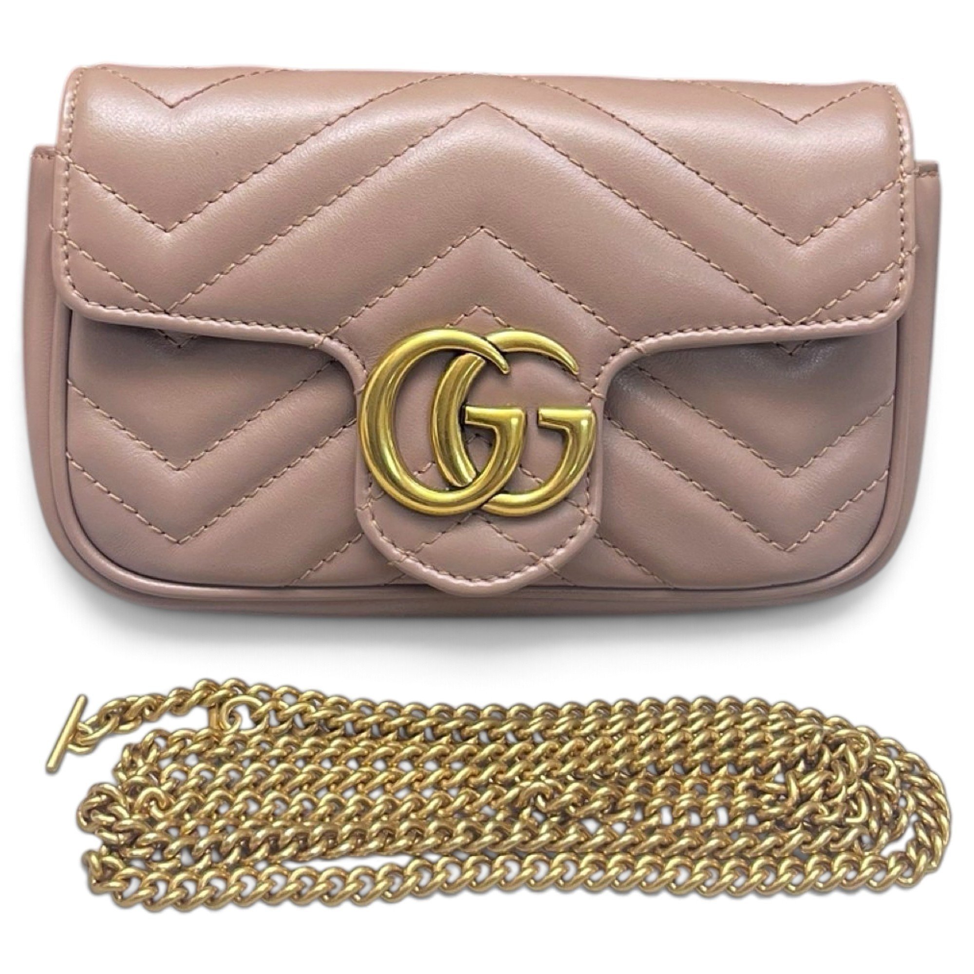 GG Marmont Flap leather crossbody bag