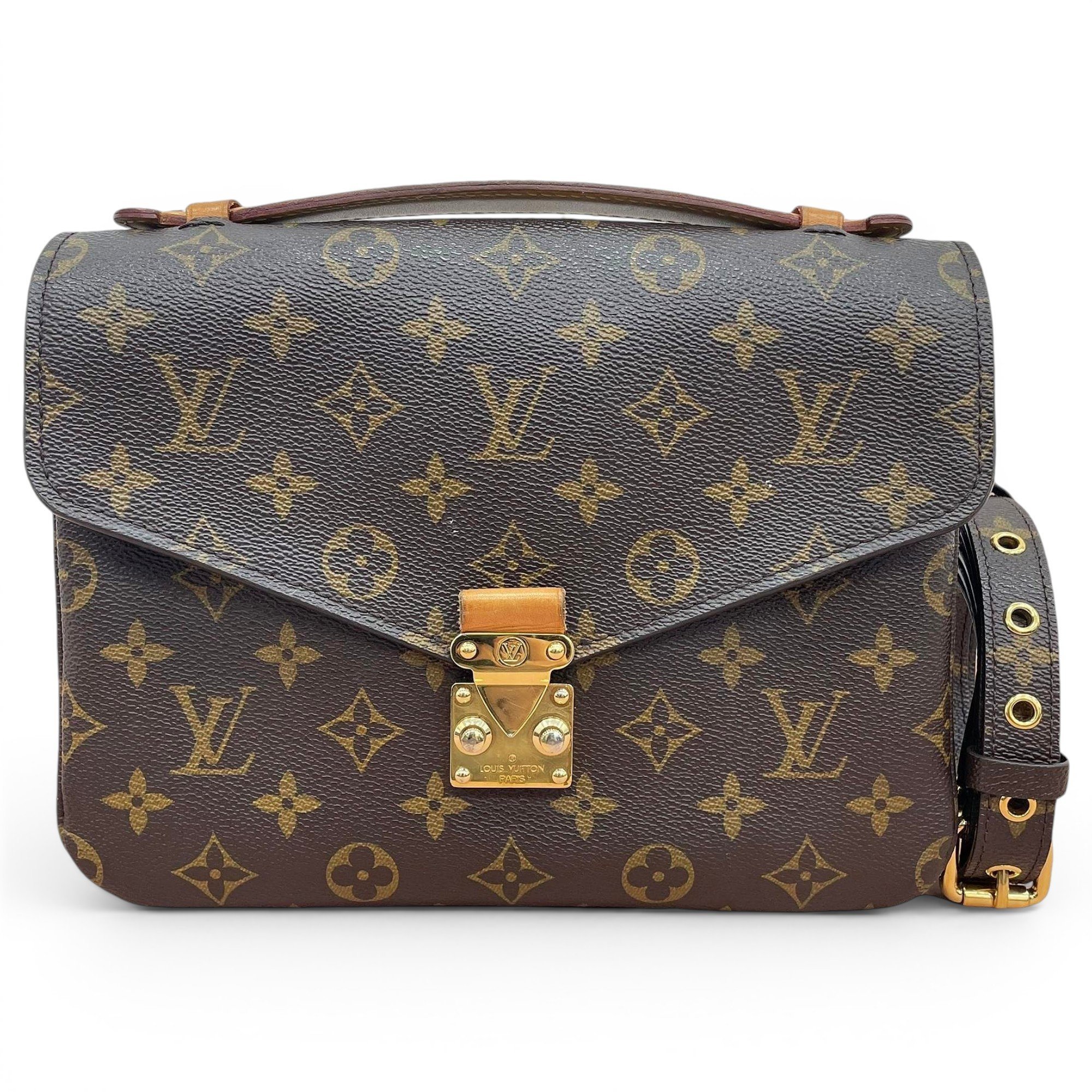 Metis leather handbag