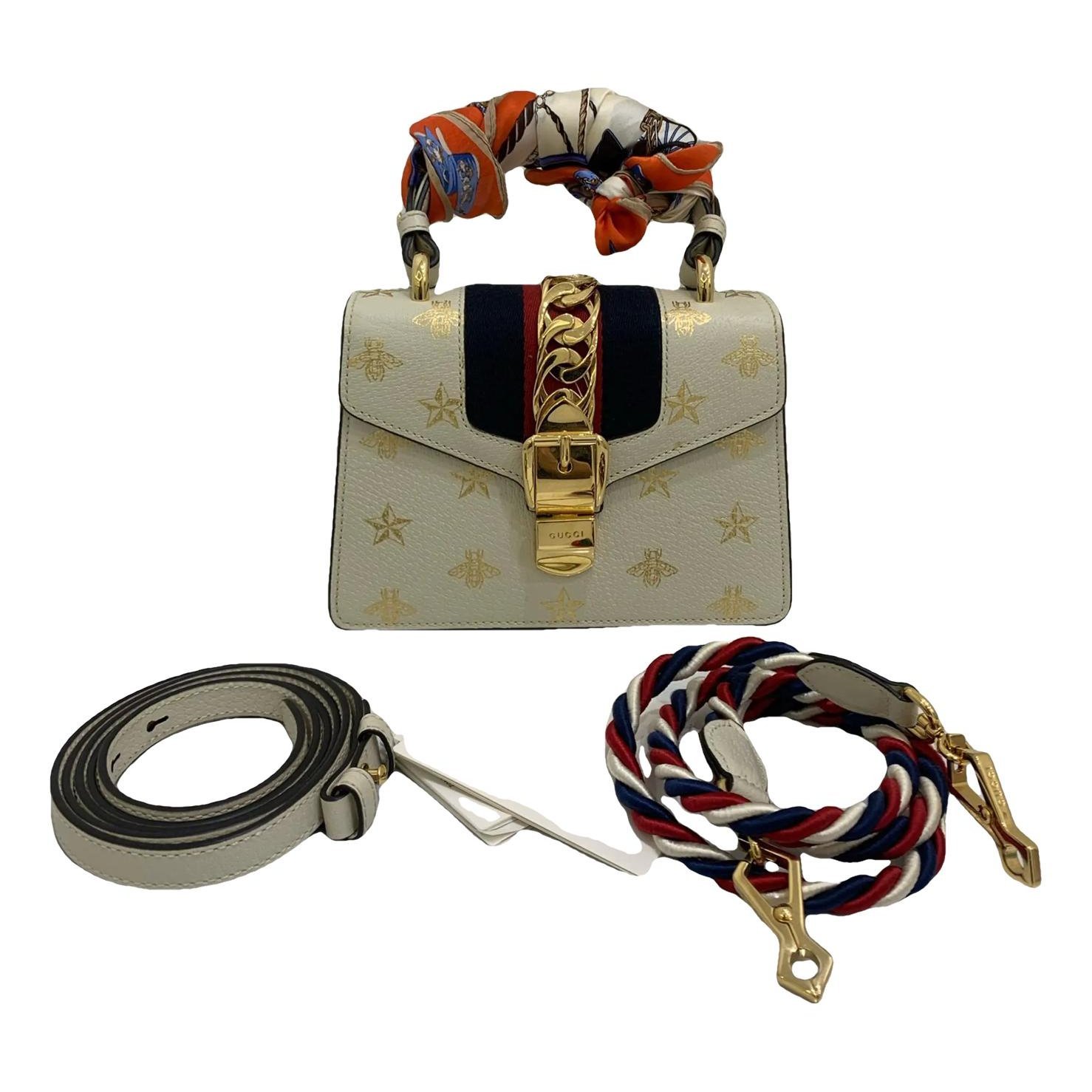 Sylvie Top Handle leather crossbody bag