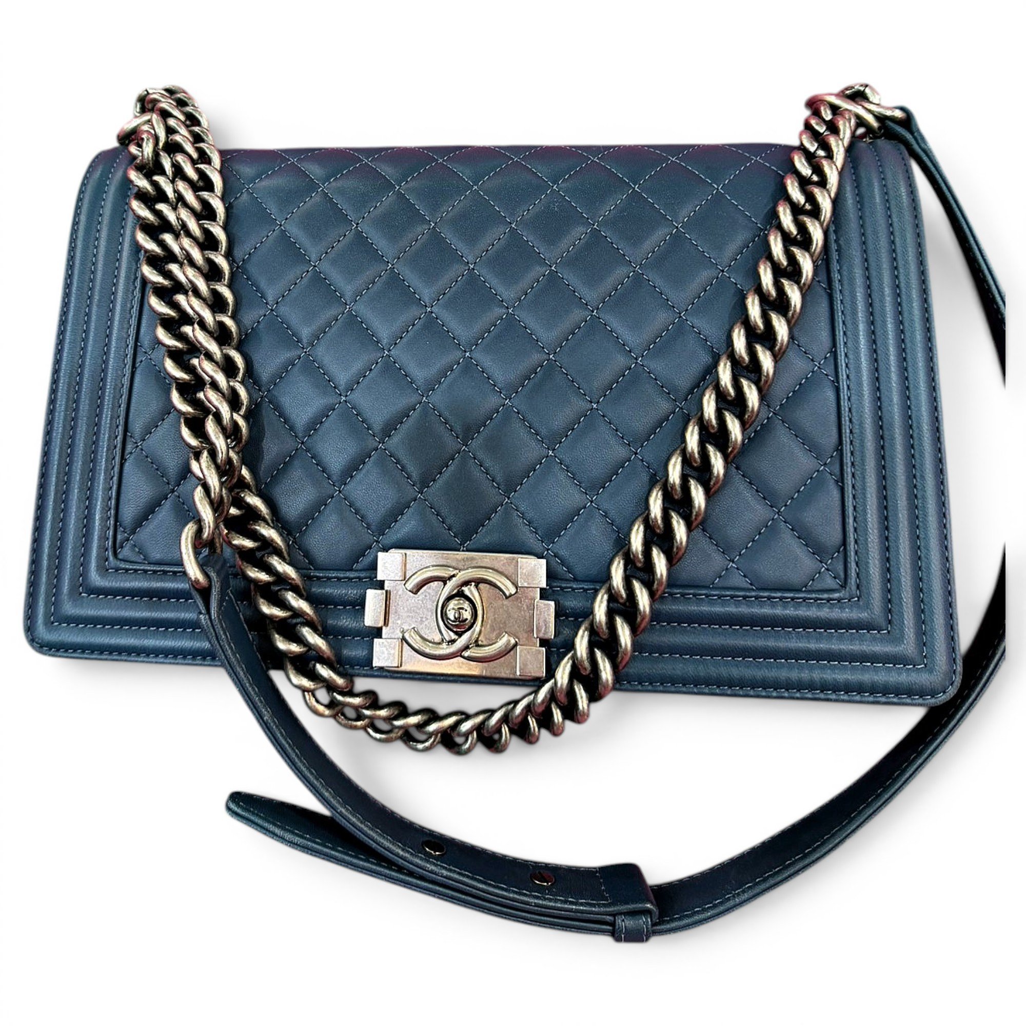 Chanel Boy leather crossbody bag