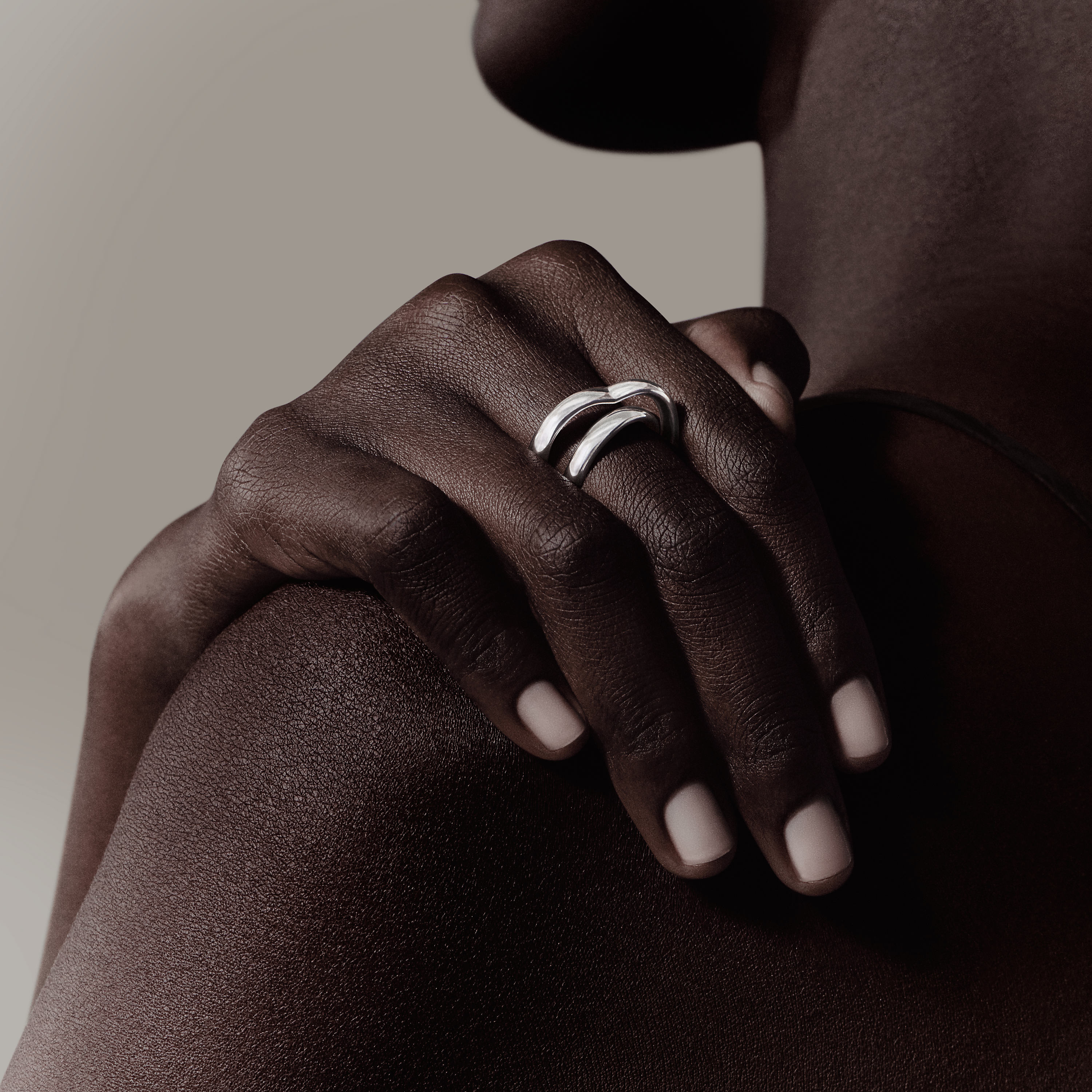 Vertige Cœur ring, medium model