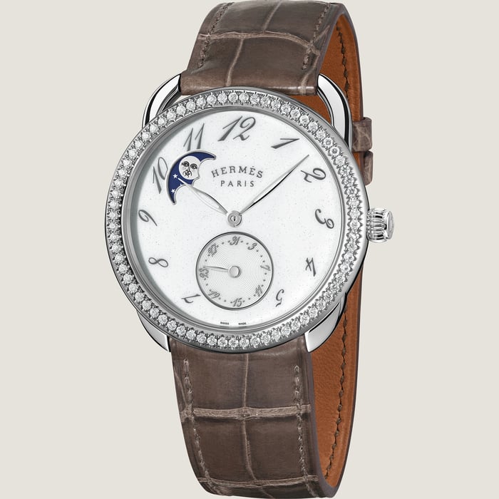 Sans Coloris Arceau Petite Lune Watch, Large Model, 38 MM
