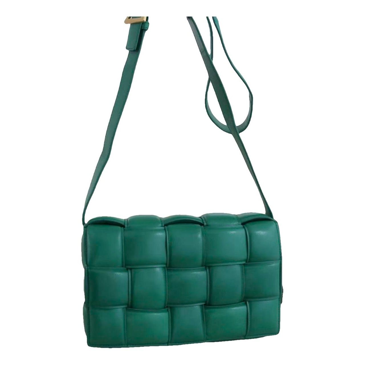 Cassette Padded leather handbag